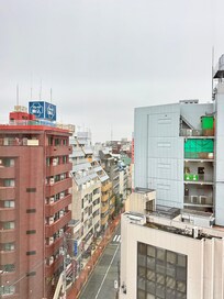 Cloudy outside view from the room