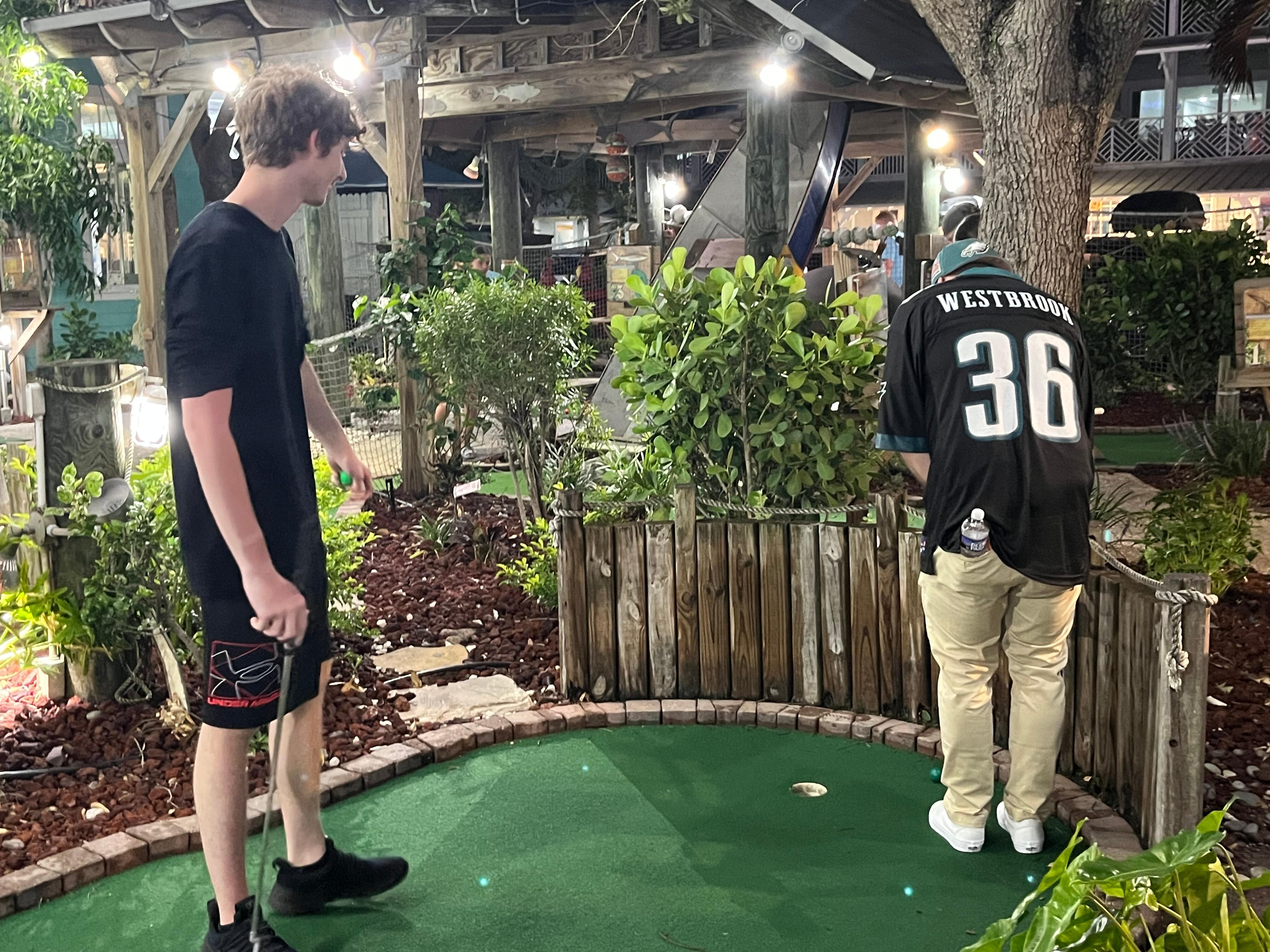 A little Putt Putt fun!