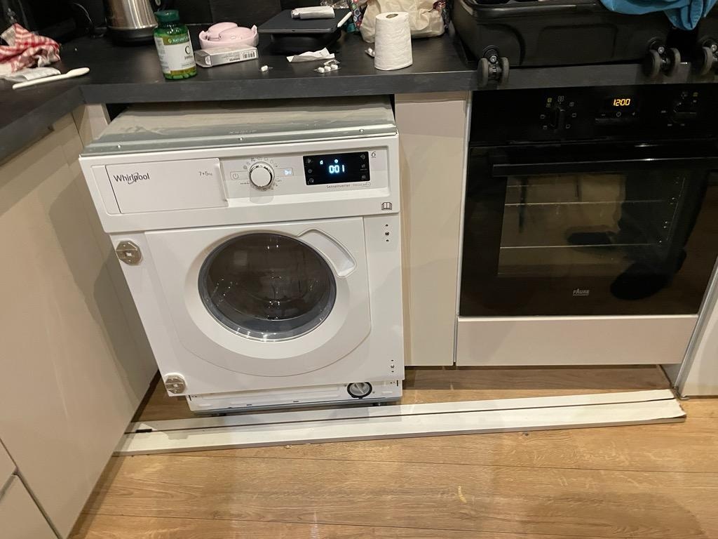 Washing Machine after spin cycle