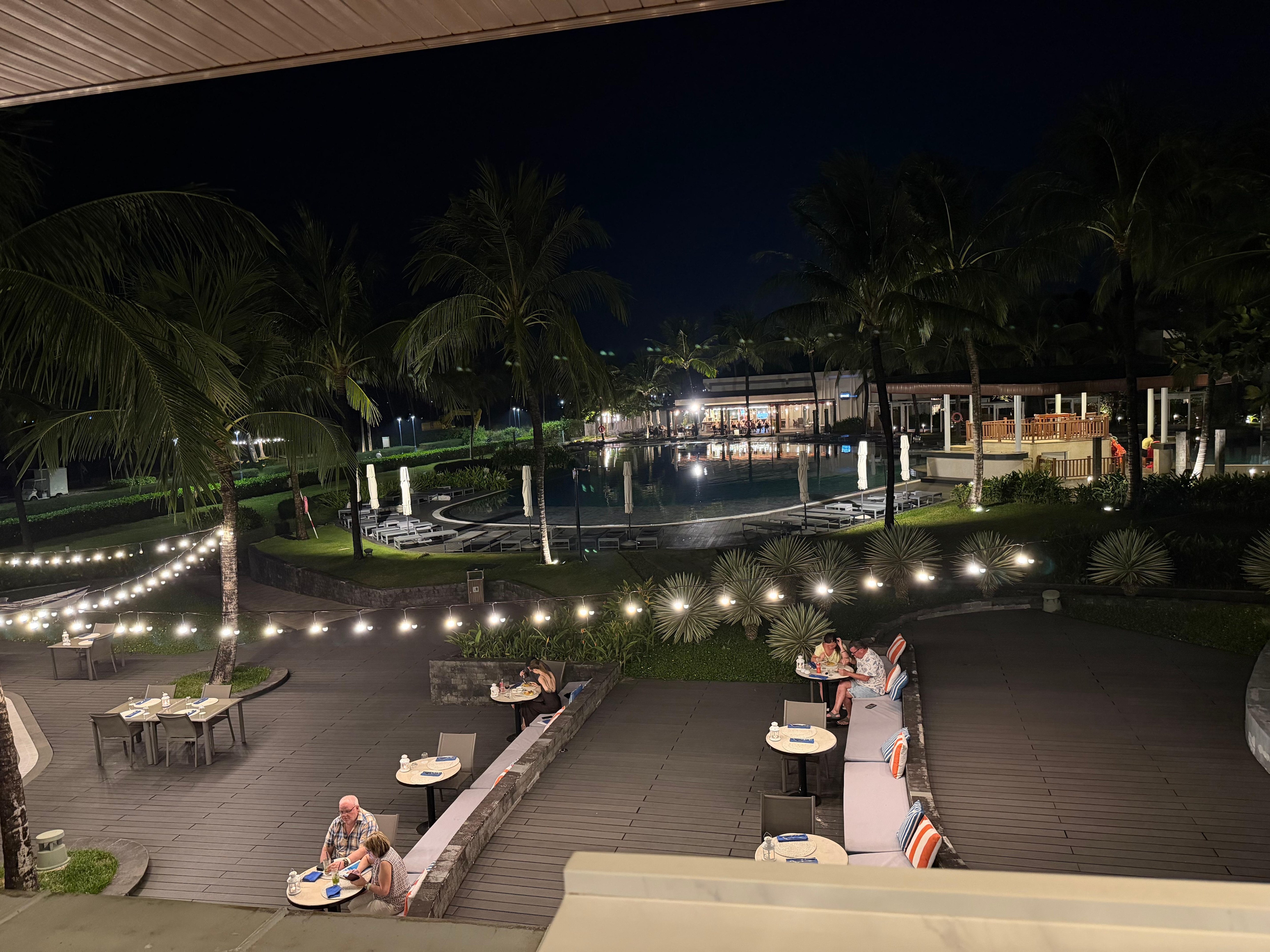 En av restaurangerna