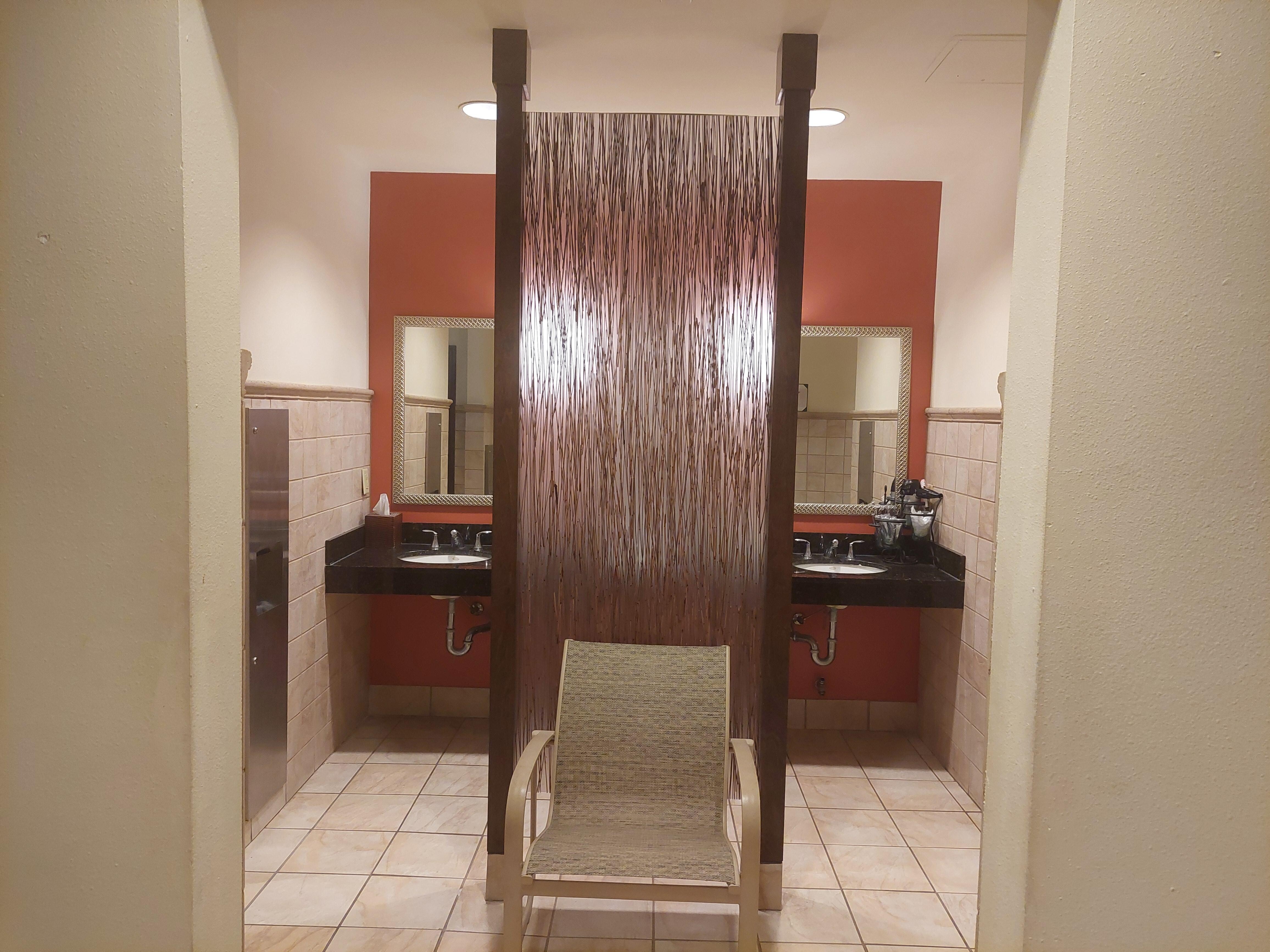 Elegant on-site spa