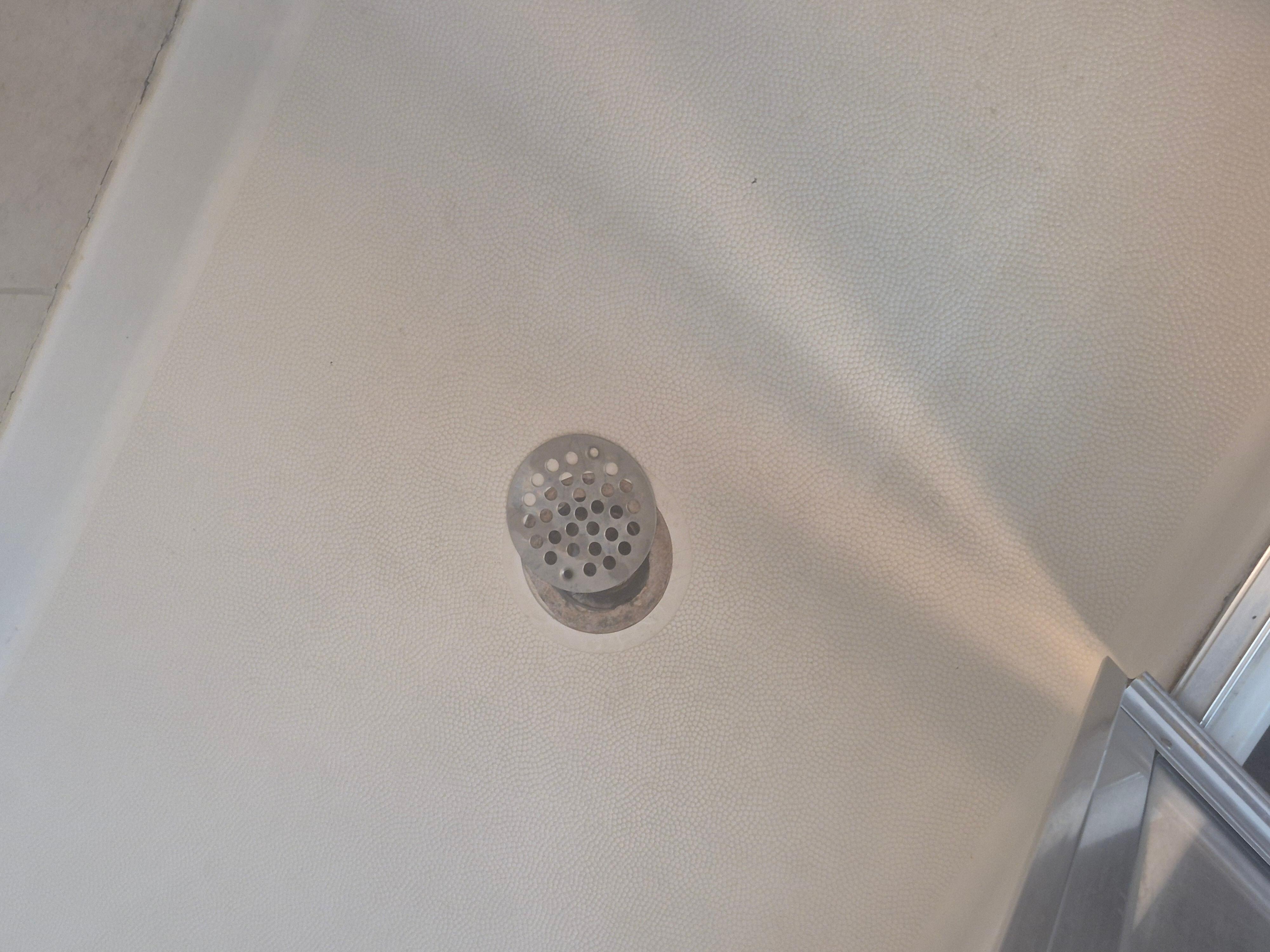 Drain kept coming off and my feet kept going in the whole.  (So dirty!)