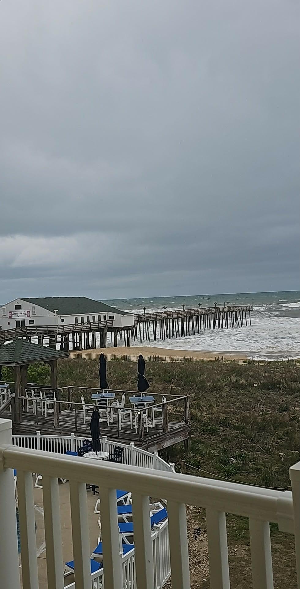 Morning of departure.