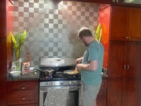 Preparing a delicious meal