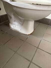 Bathroom doorway
