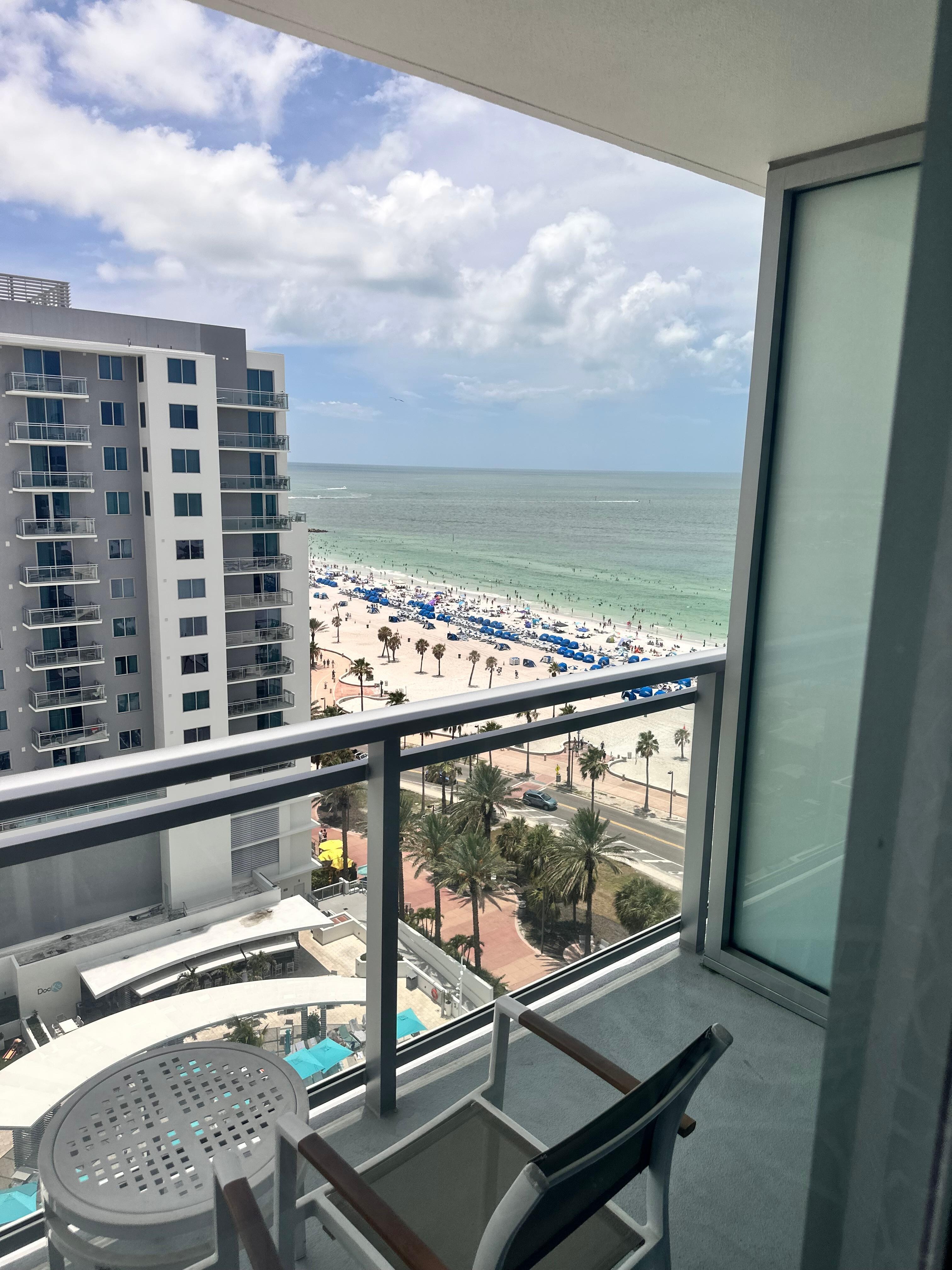 Our room was a partial coast view and it was beautiful every morning! 