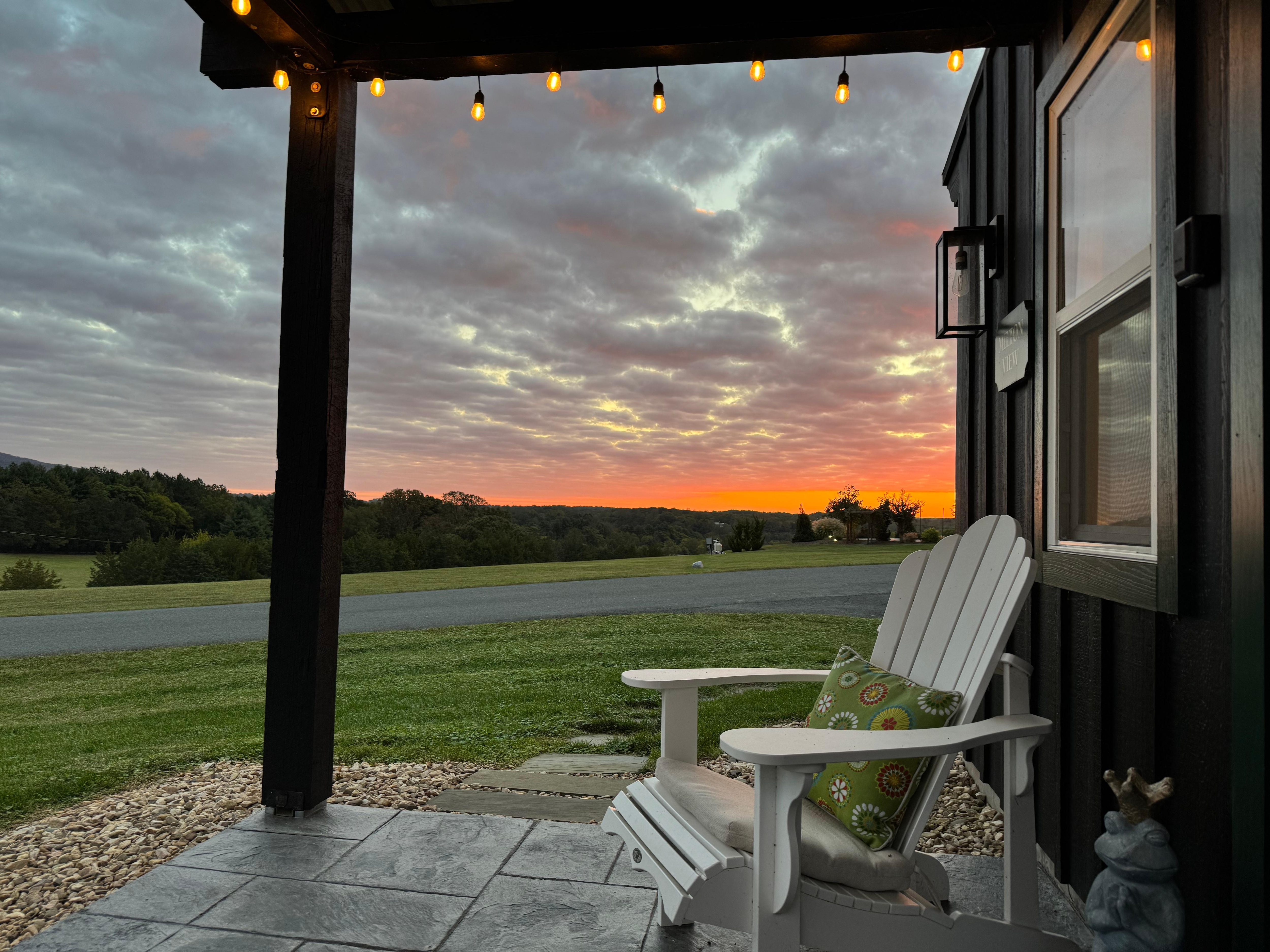 View from Barn Studios
