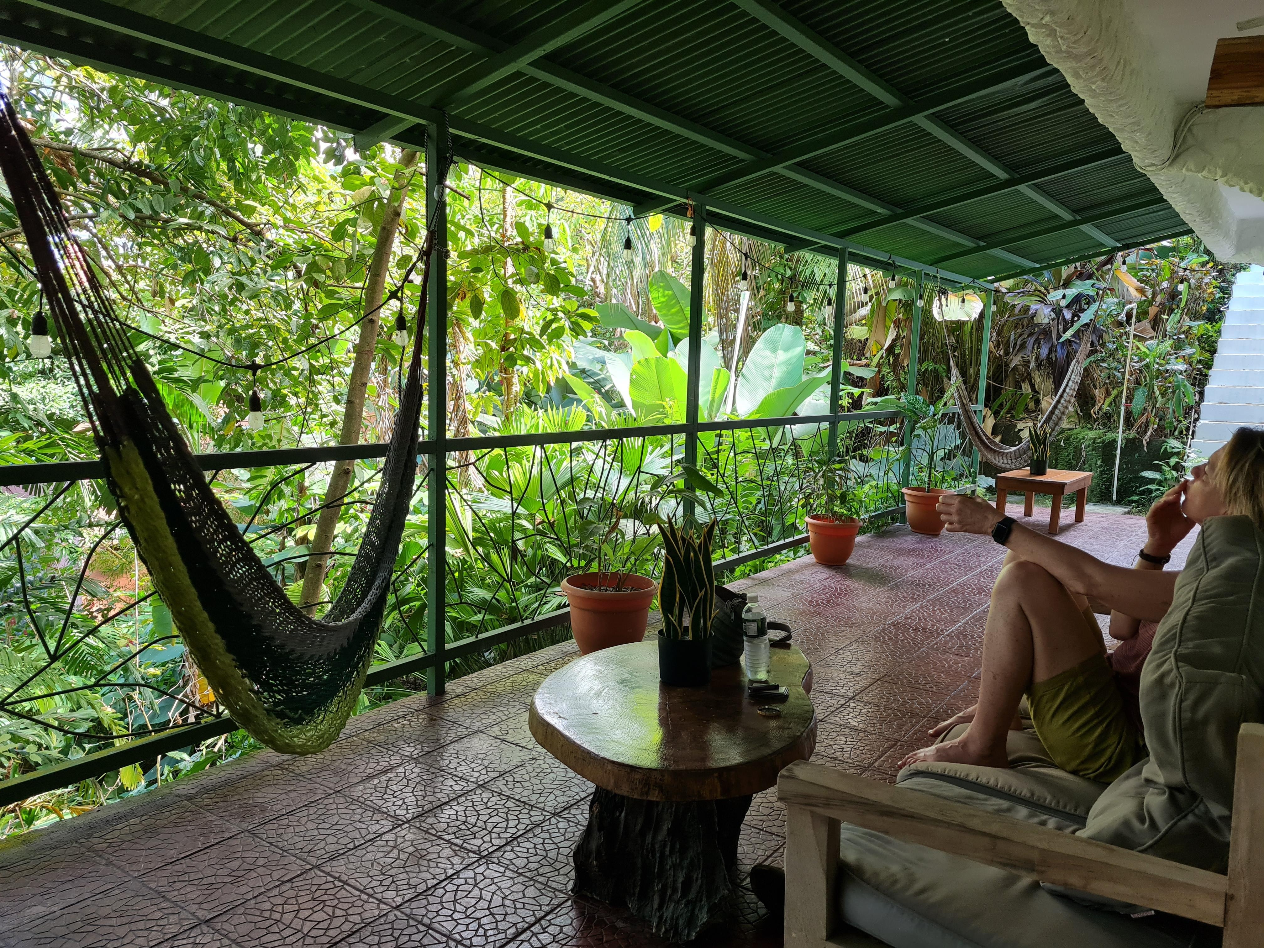 Balcony at Classic Double with Courtyard View