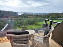 View from our balcony.