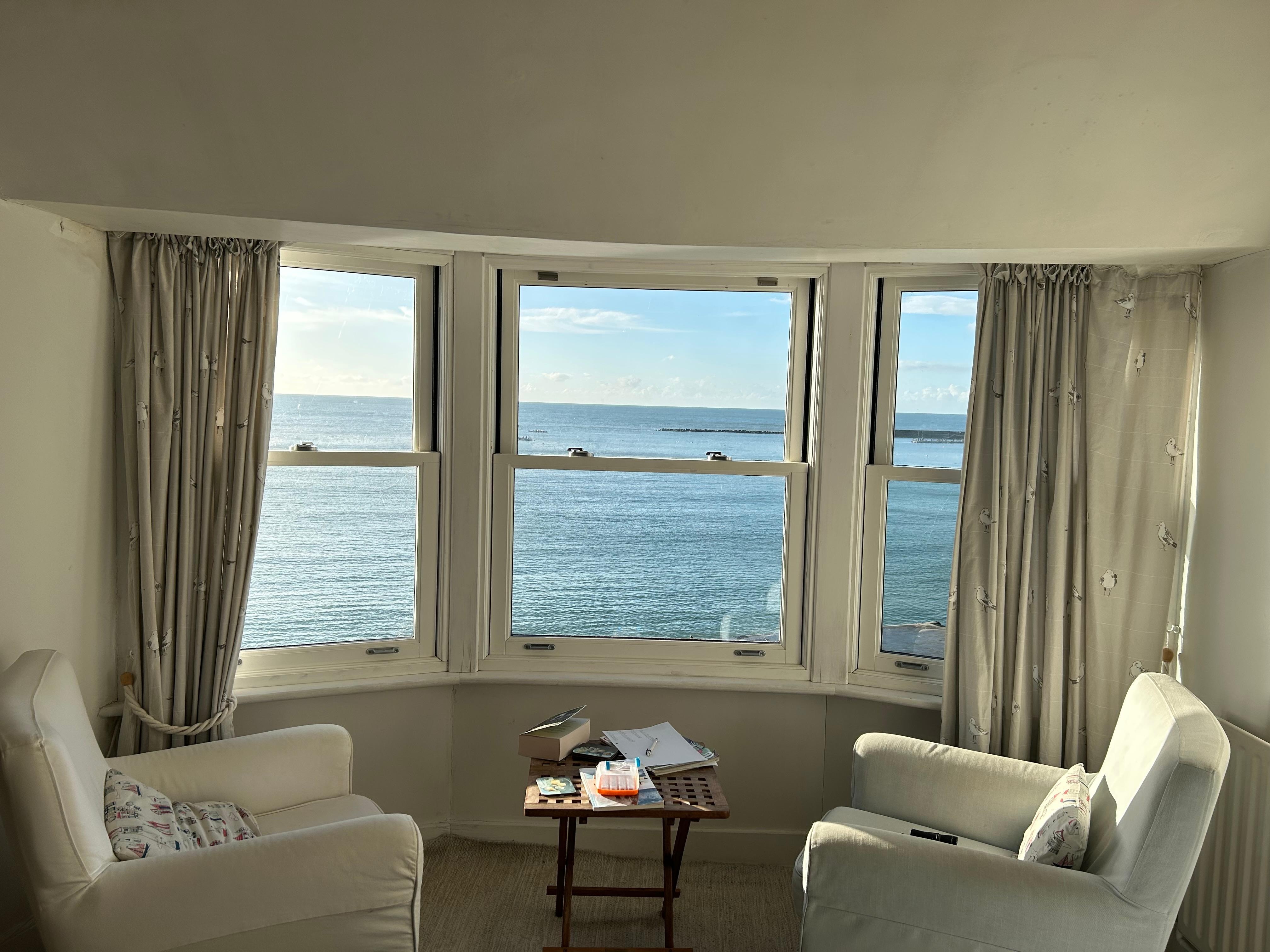 View from the lounge