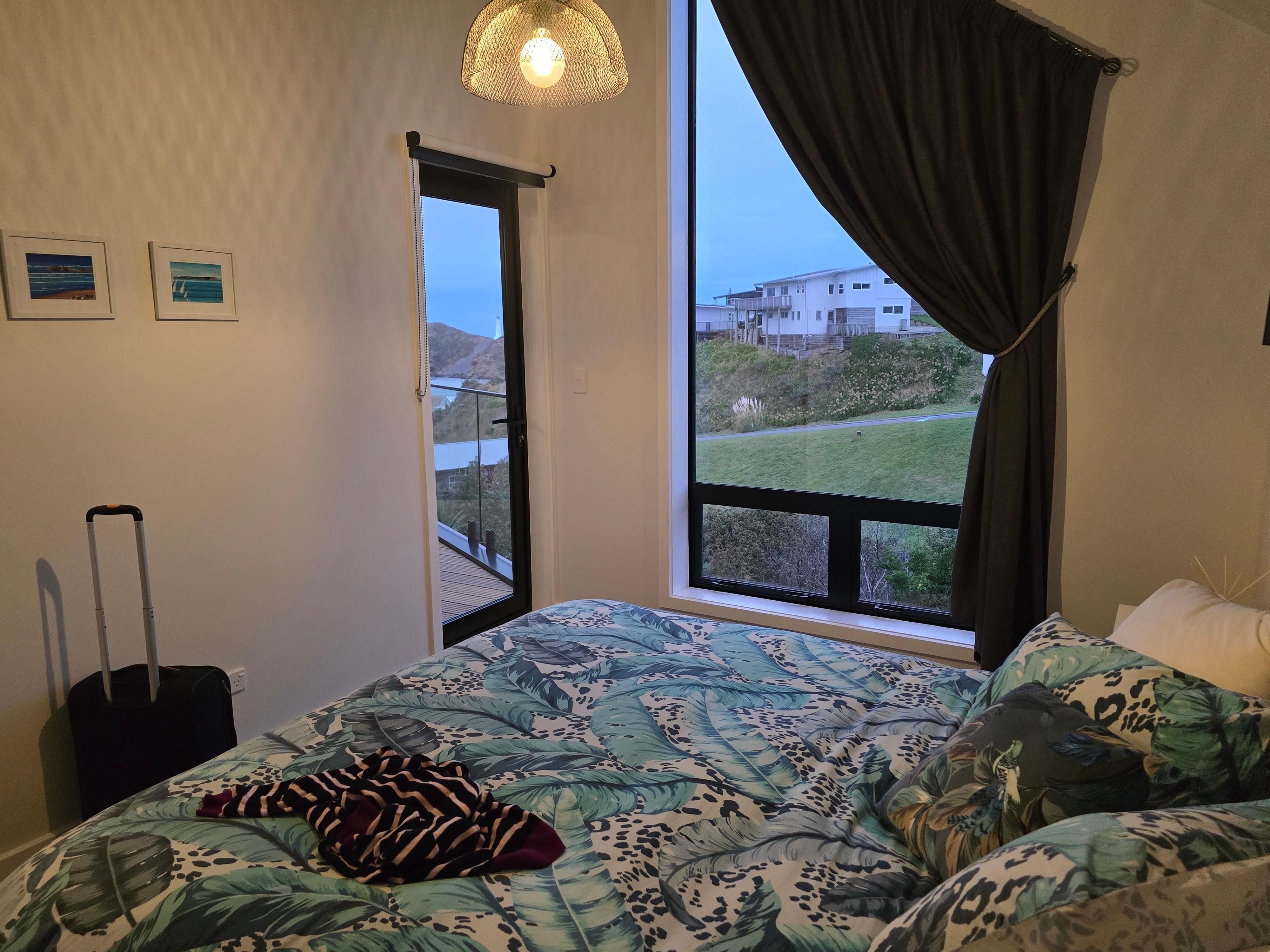Beautiful views from bedroom.... super comfortable bed and bedding.