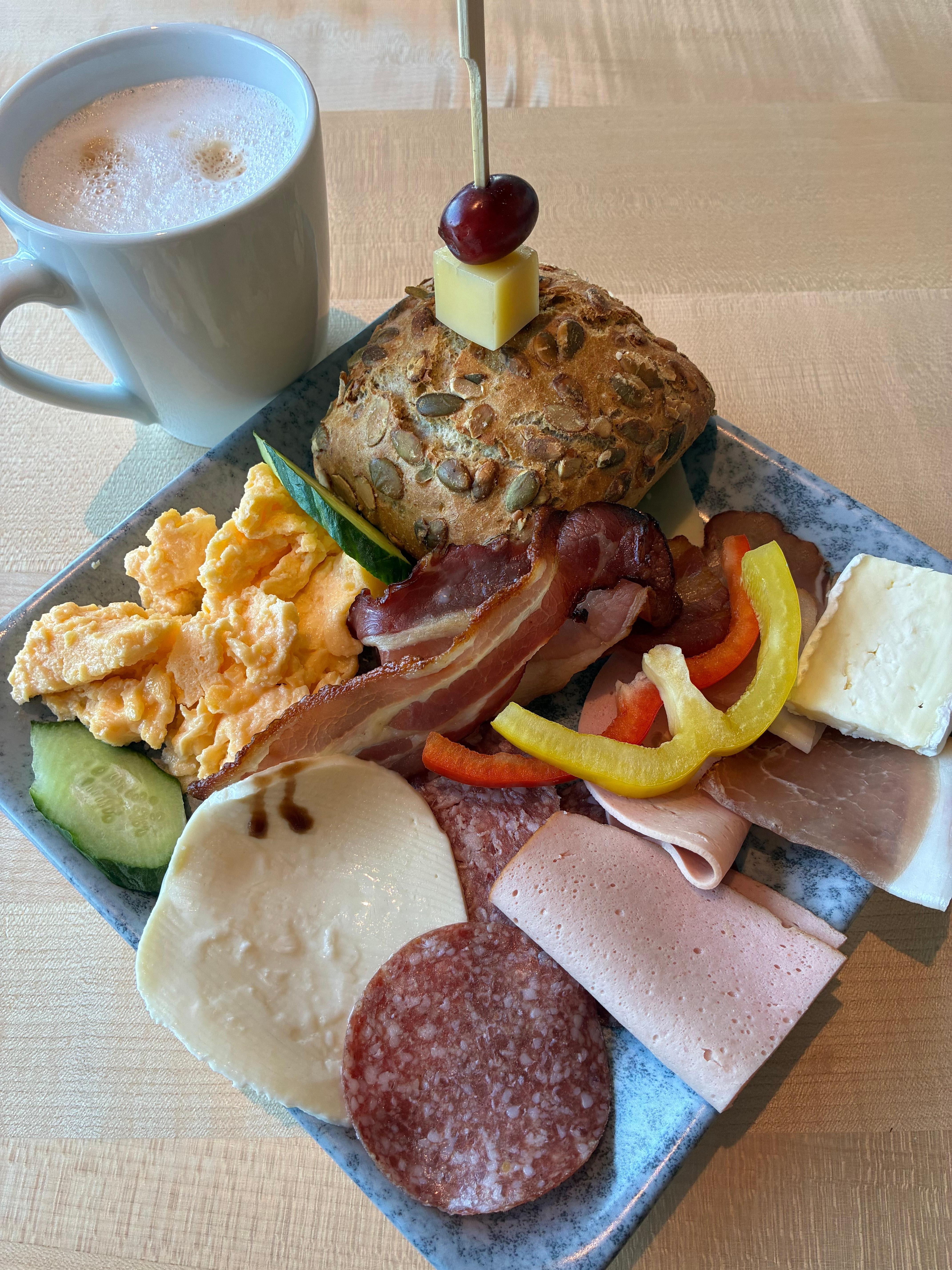 A complete breakfast!