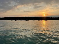 Sandbar sunset