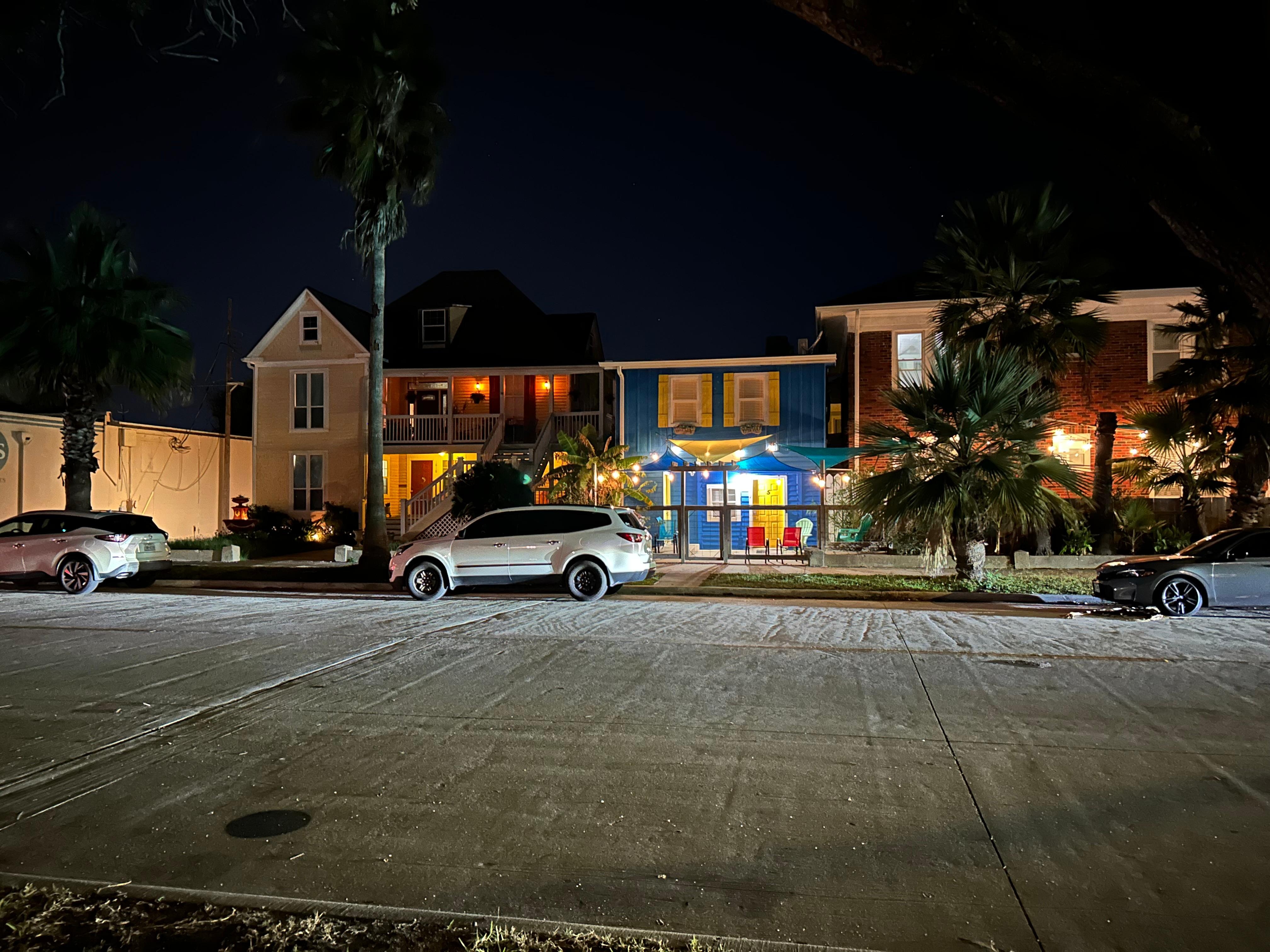 View from across the street- plenty of parking - cute entry! 