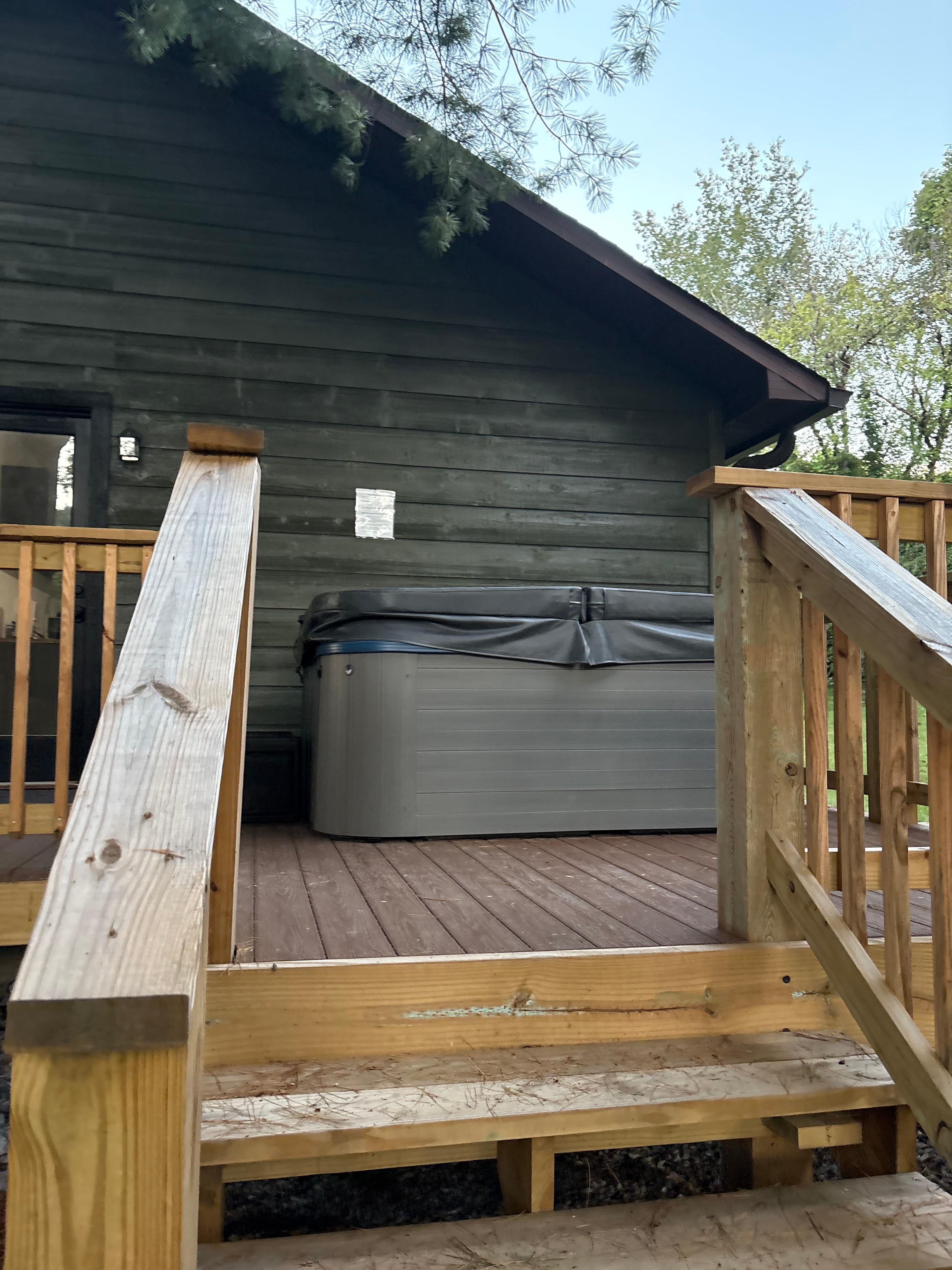 Hot tub was amazing!! 