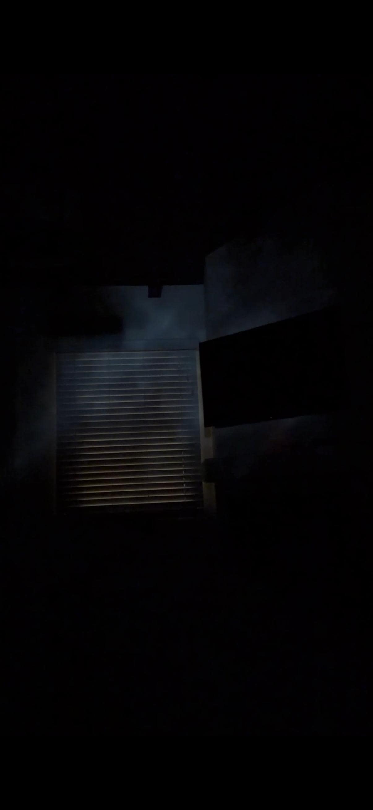 Illuminated from LED through tiles