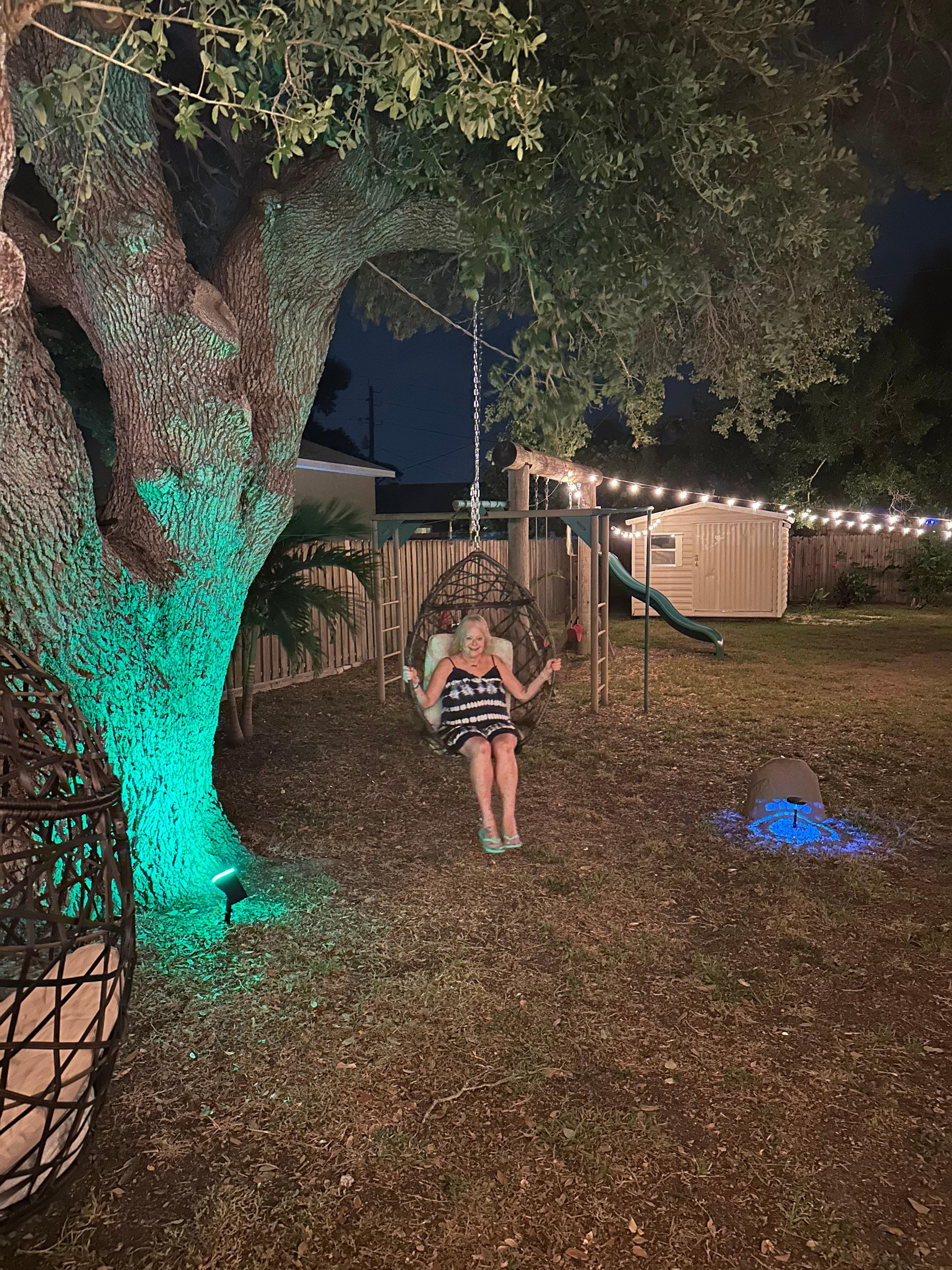 Swing off the oak