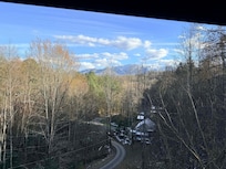 View from upper back deck.