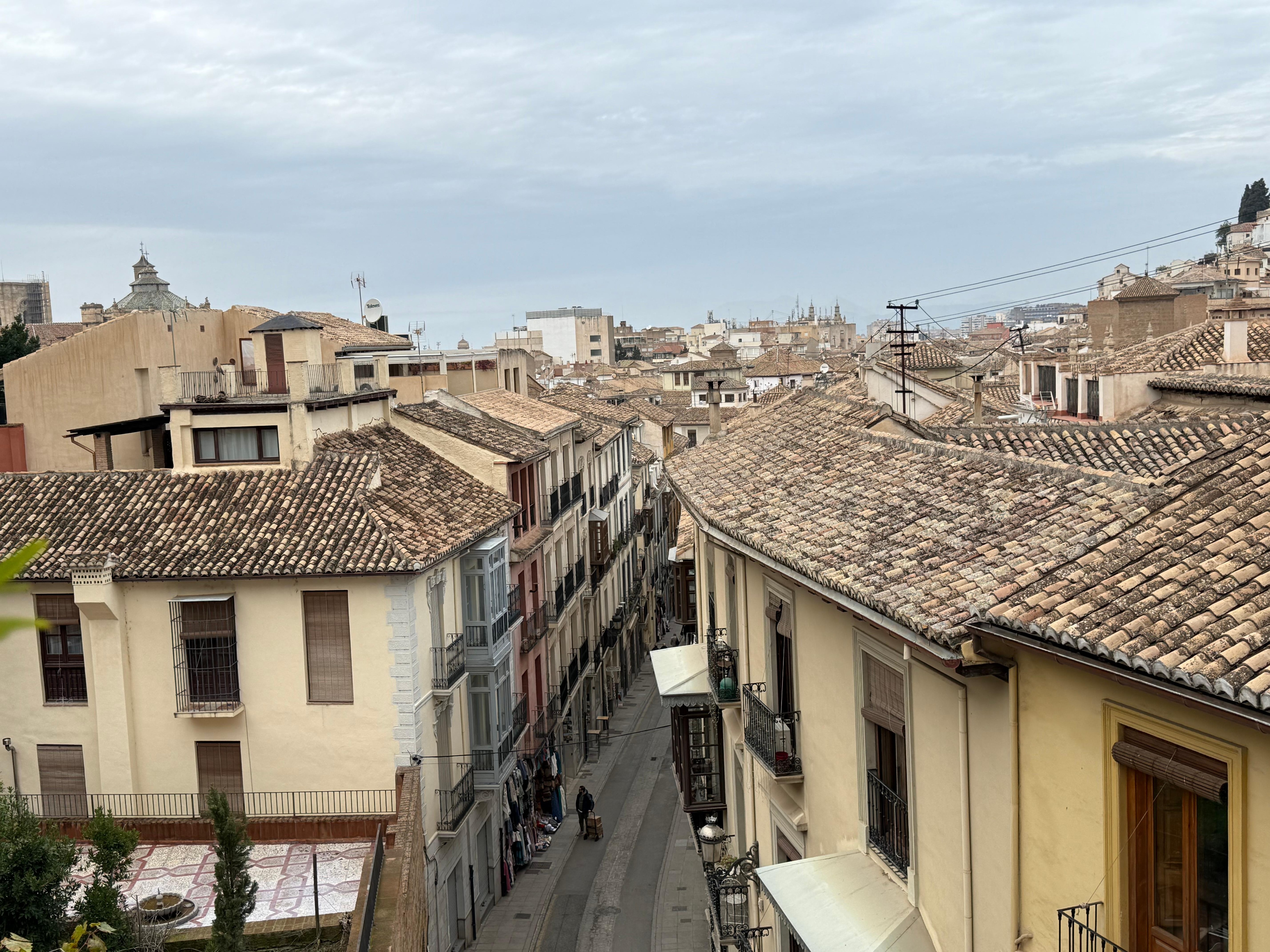 Downhill from the Terrace