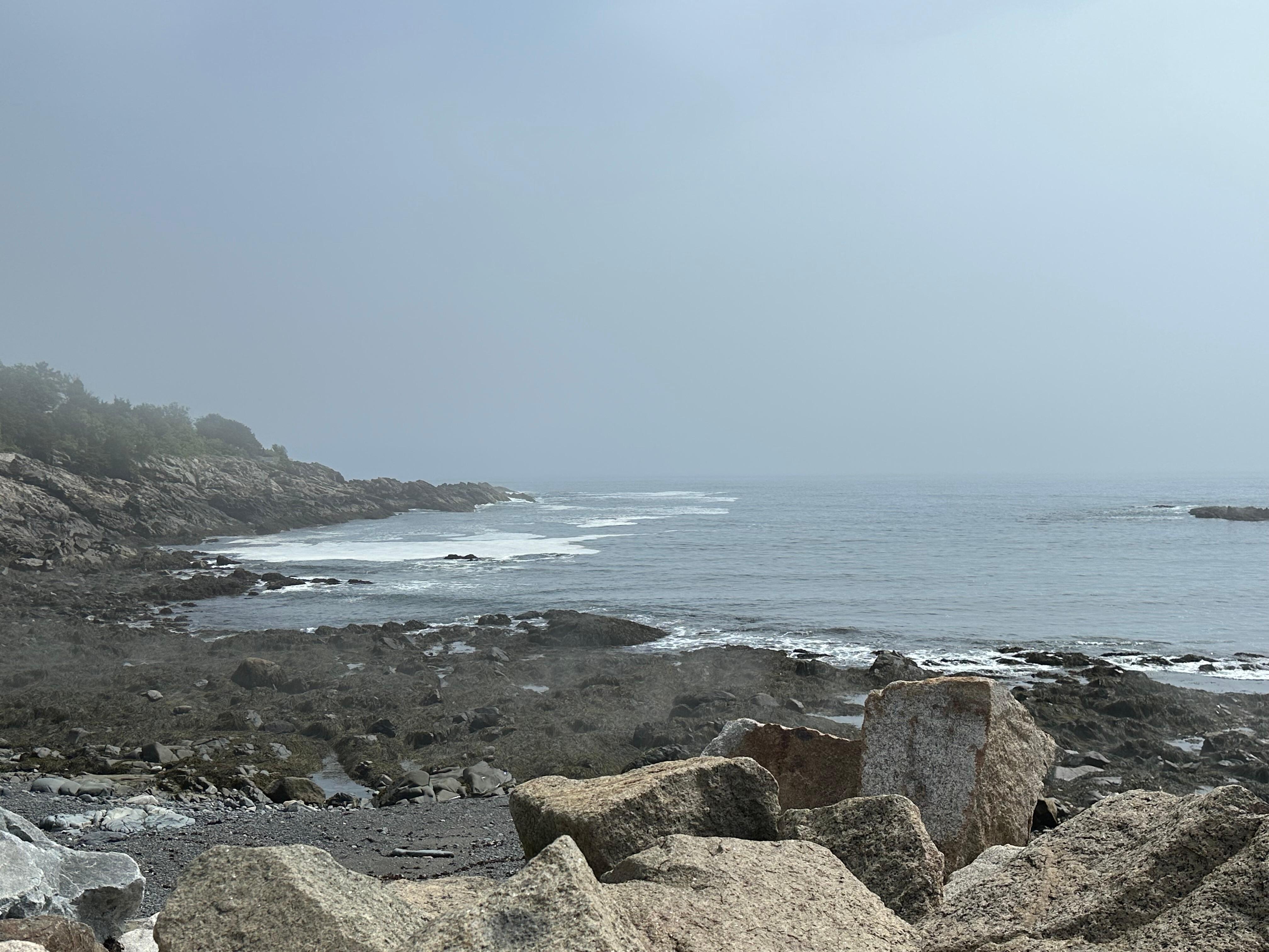 Walking on the Marginal Way.