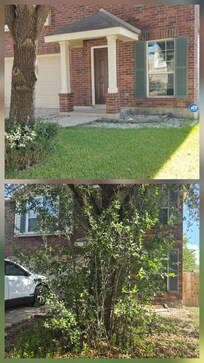 Top photo was on Expedia. Bottom photo is the house. I the owner apologized and said he would take care of this.