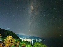 Tropical nights with the milky way