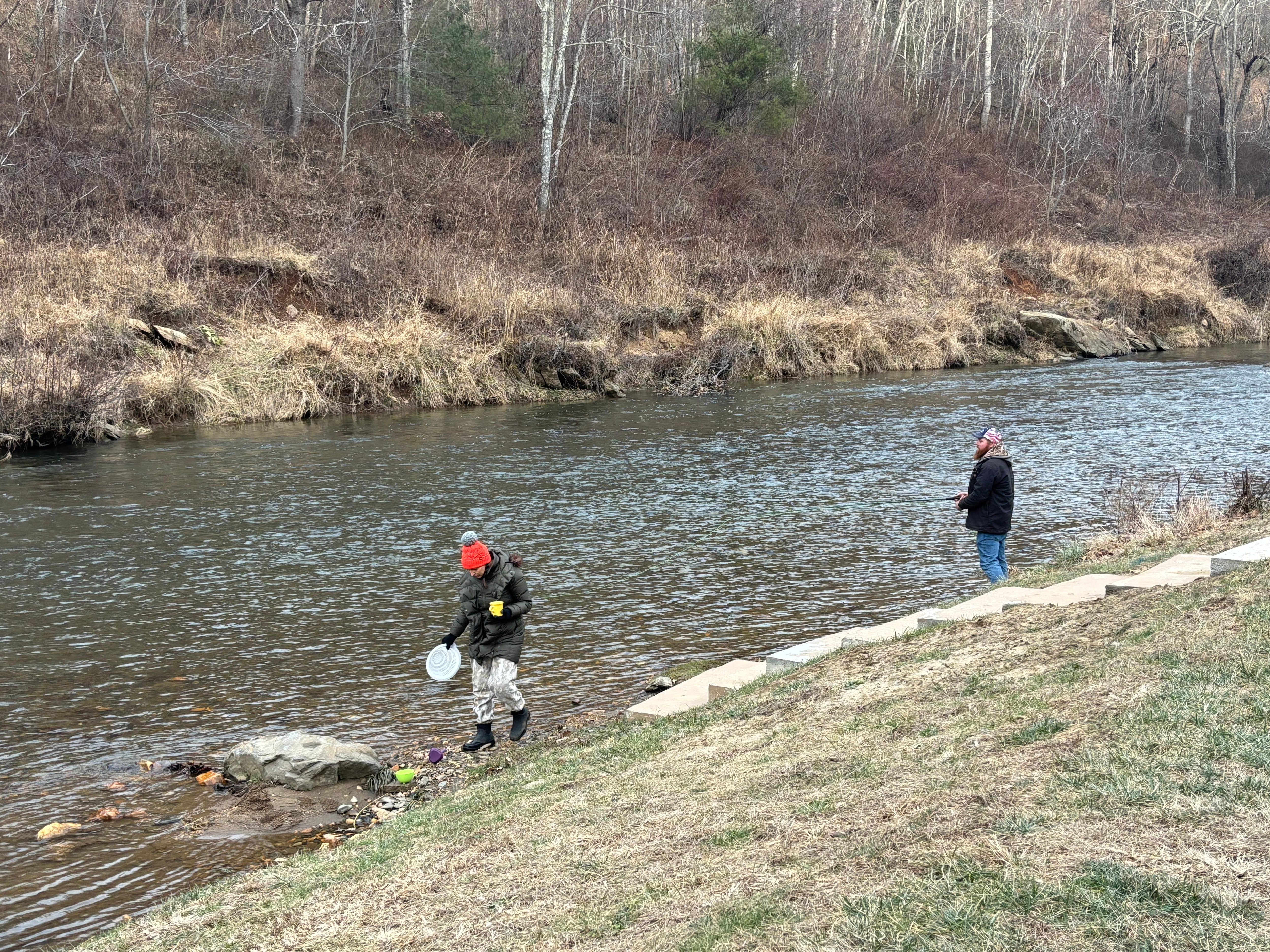 Beautiful river view each morning!
