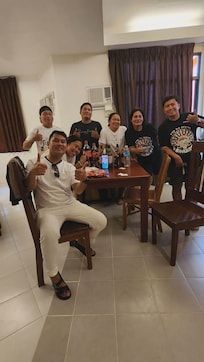 My cousins got to celebrate with us while we’re in town visiting. The place has open floor plan for us to just relax away from the busy streets and traffic during Sinulog 2026