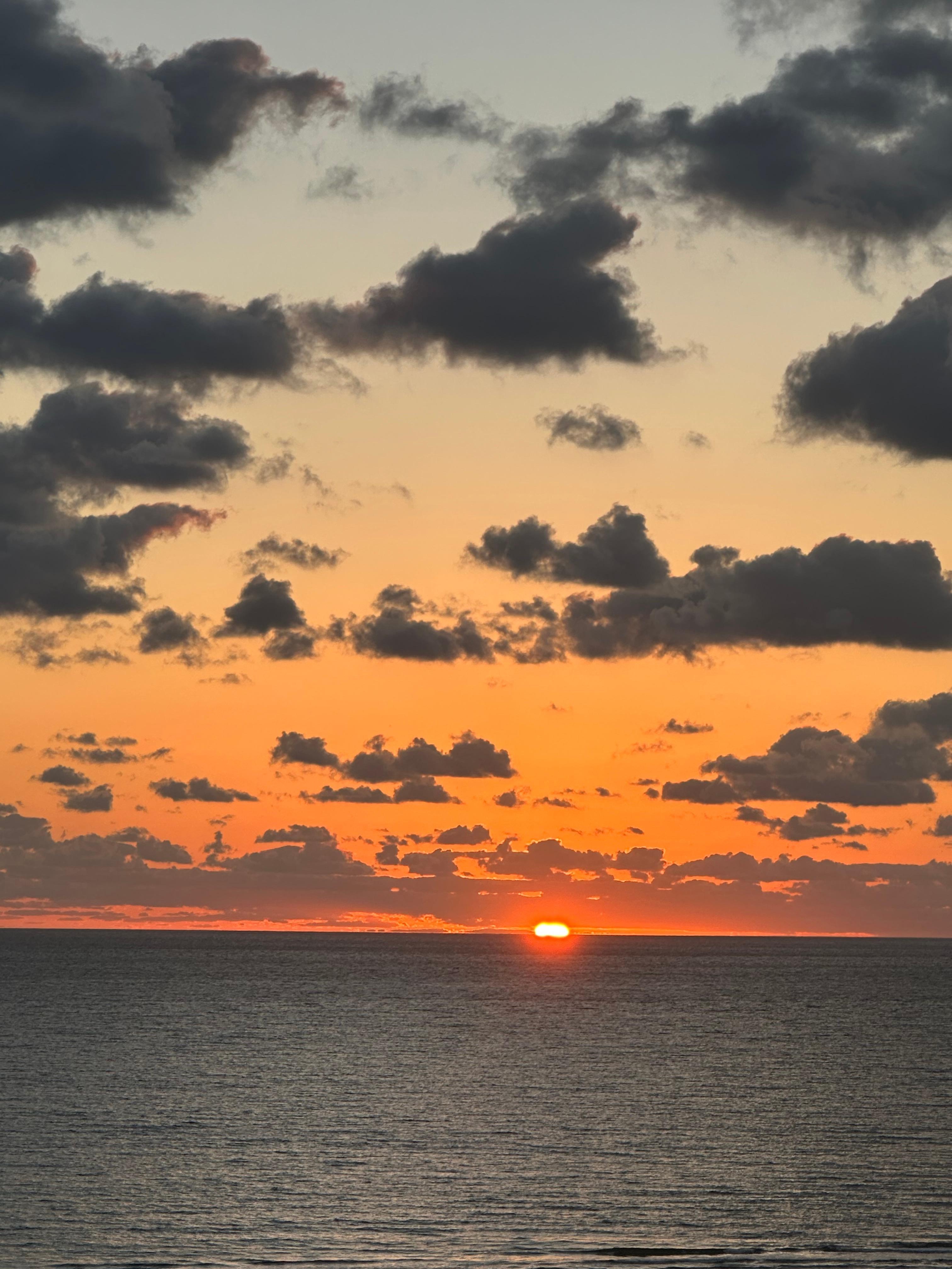 Sunrise over the Gulf