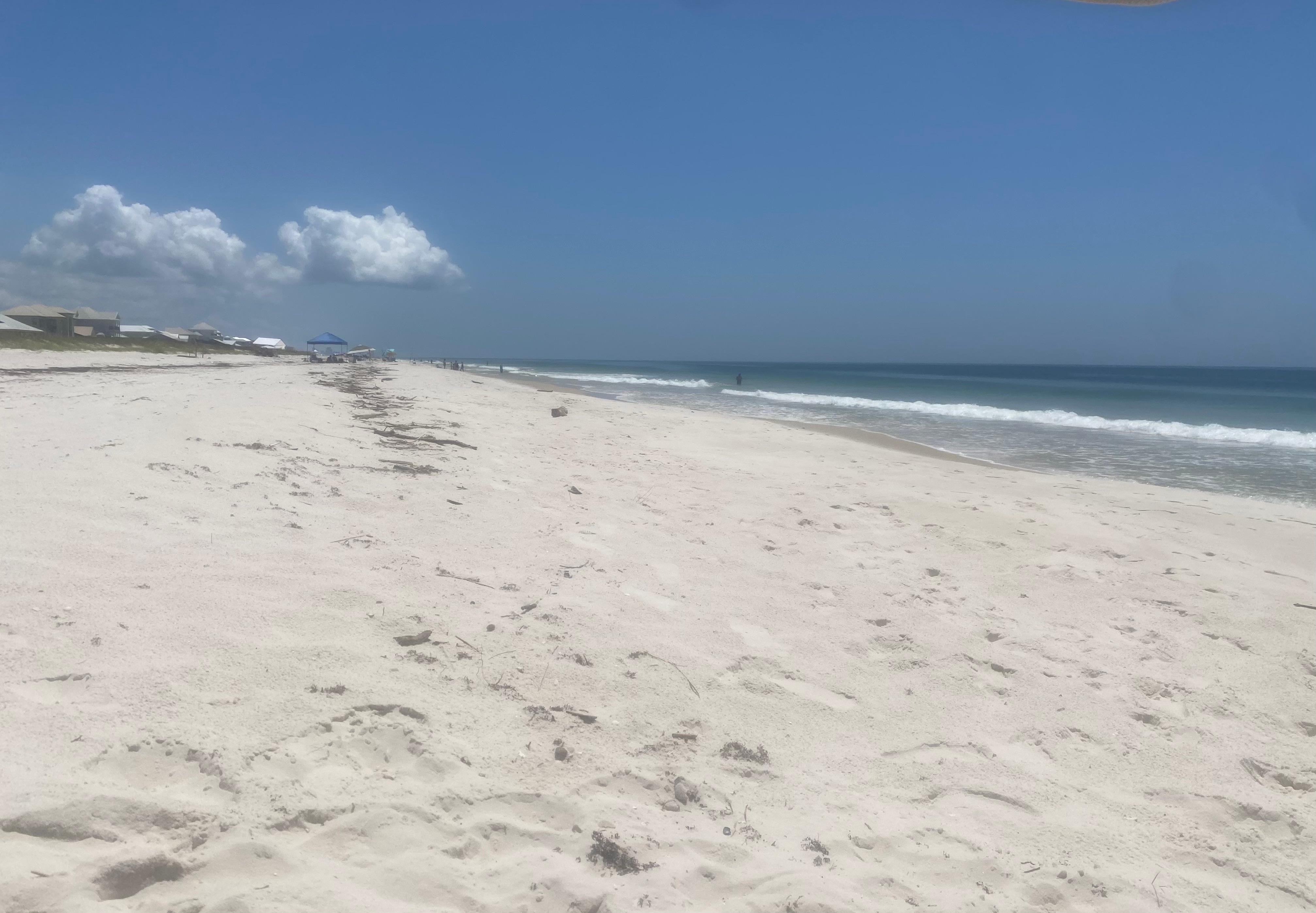 No need to rush to to the beach to claim a spot because it’s all yours.