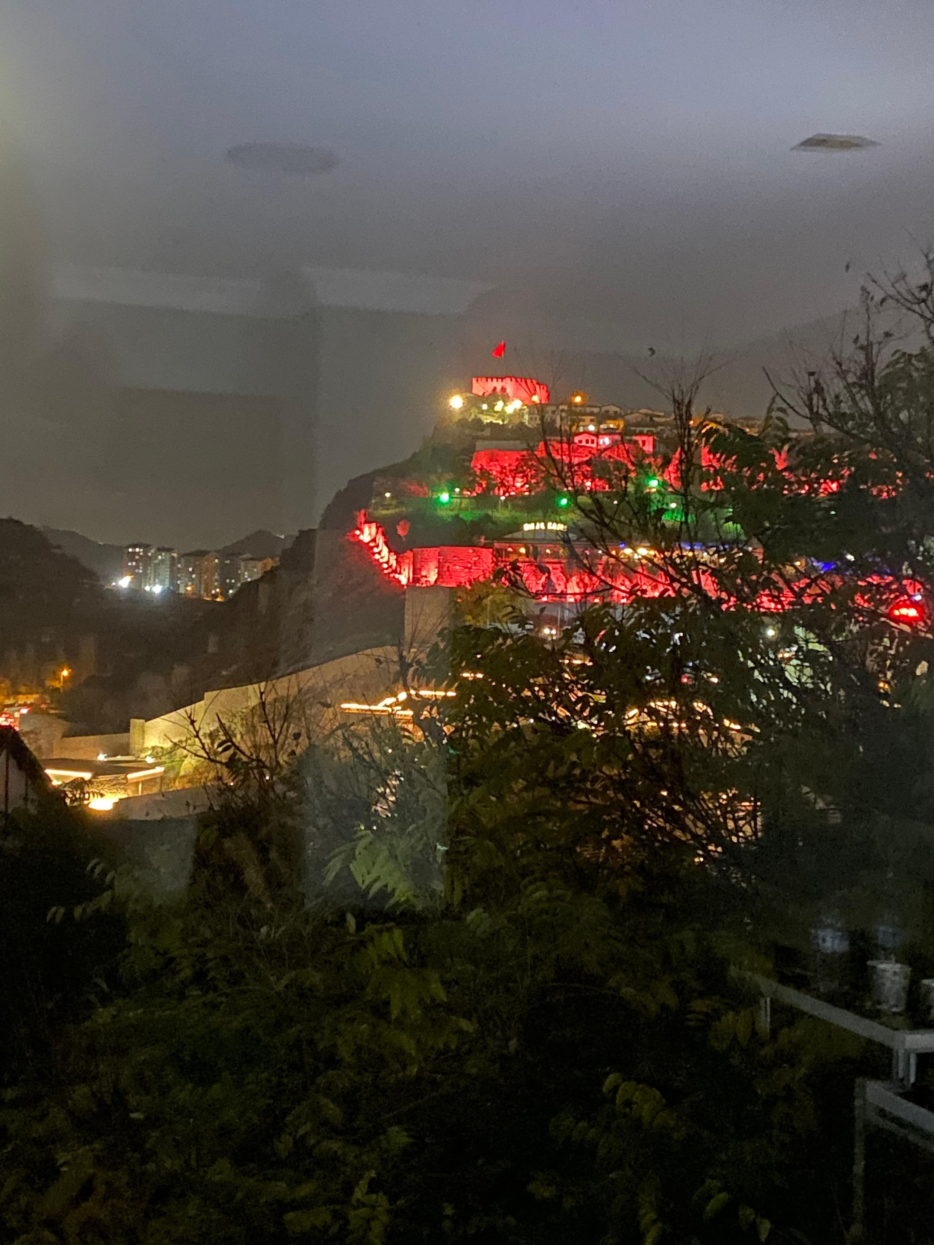 Castle view from our window.