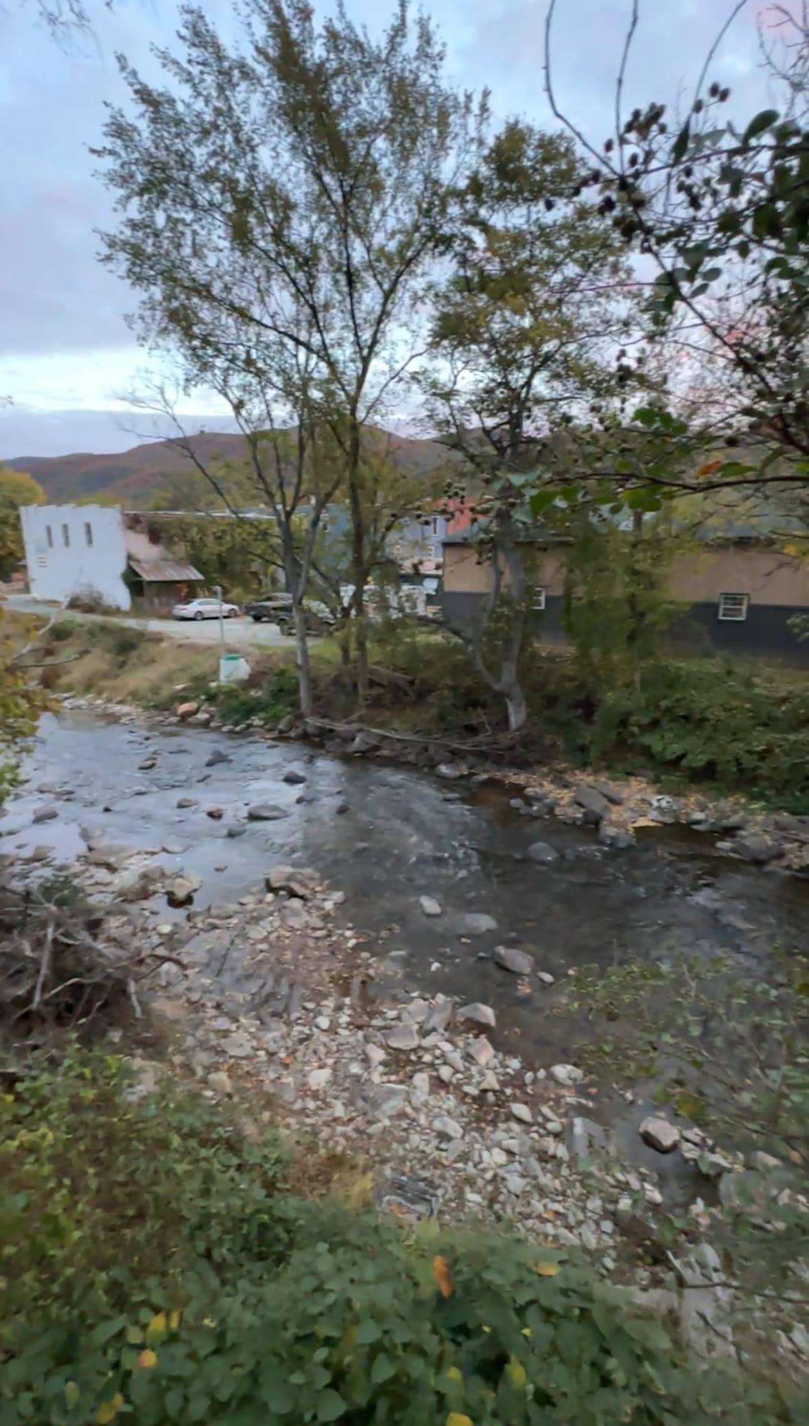 View from deck of the town within walking distance 