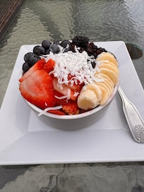 Açaí bowl from the cafe