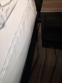Side of bed mattress