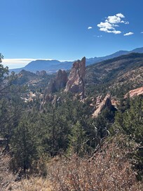 View from hiking path