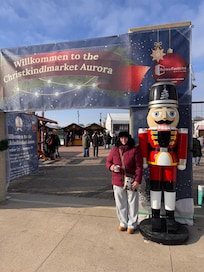 Christkringlemarket in Aurora, IL or Chicago! I went to the Aurora one, got my cup of hot wine in my collector cup!!!