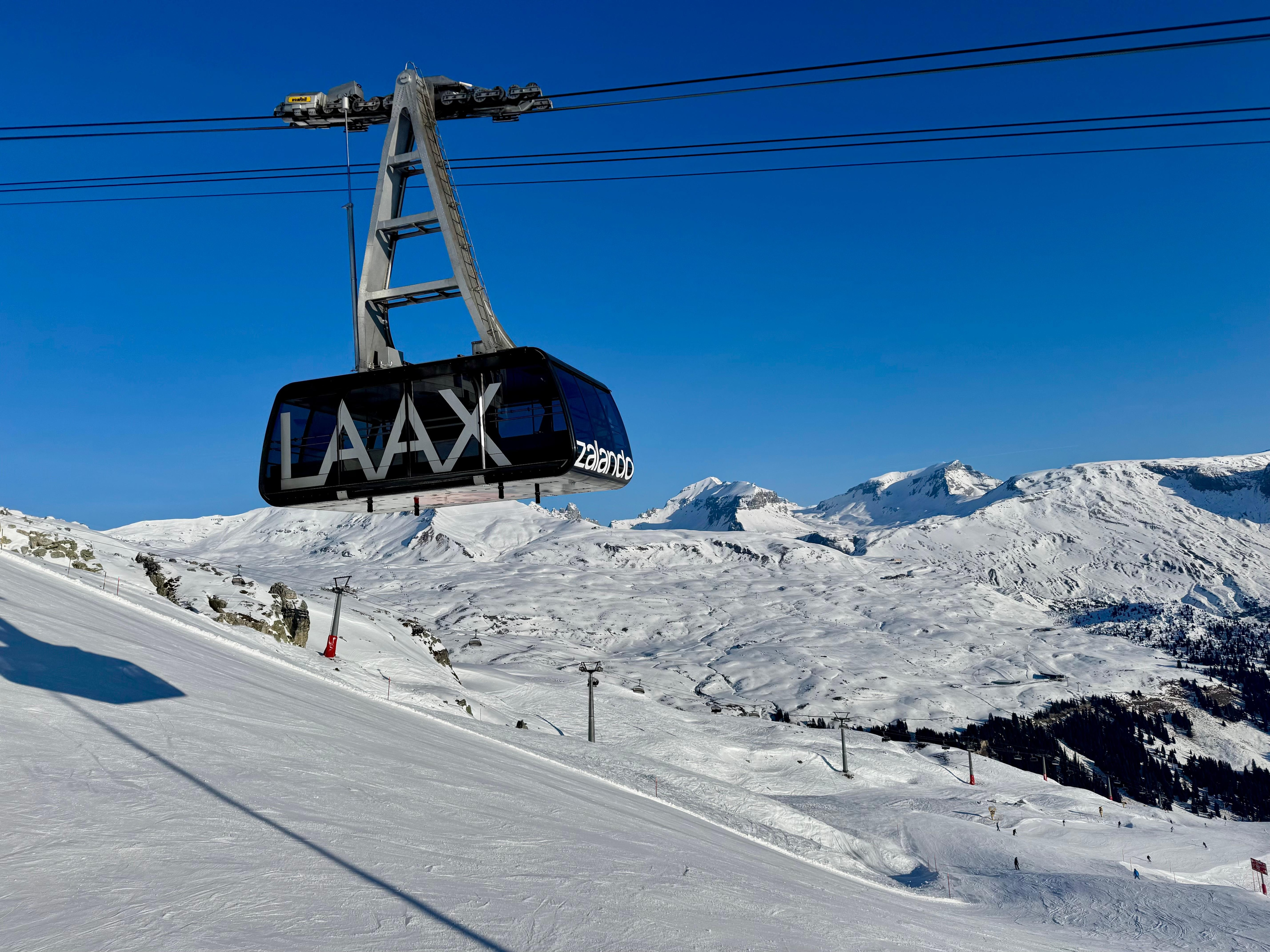 2 minutes walk from hotel to gondola station 