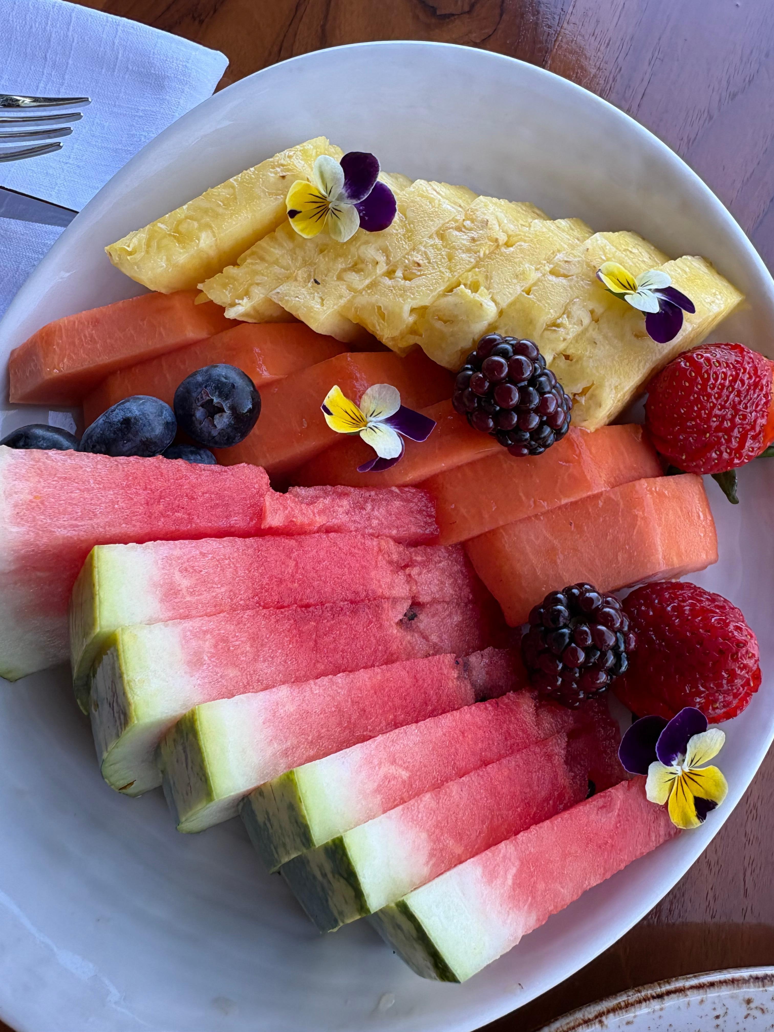 Delicious fresh fruit