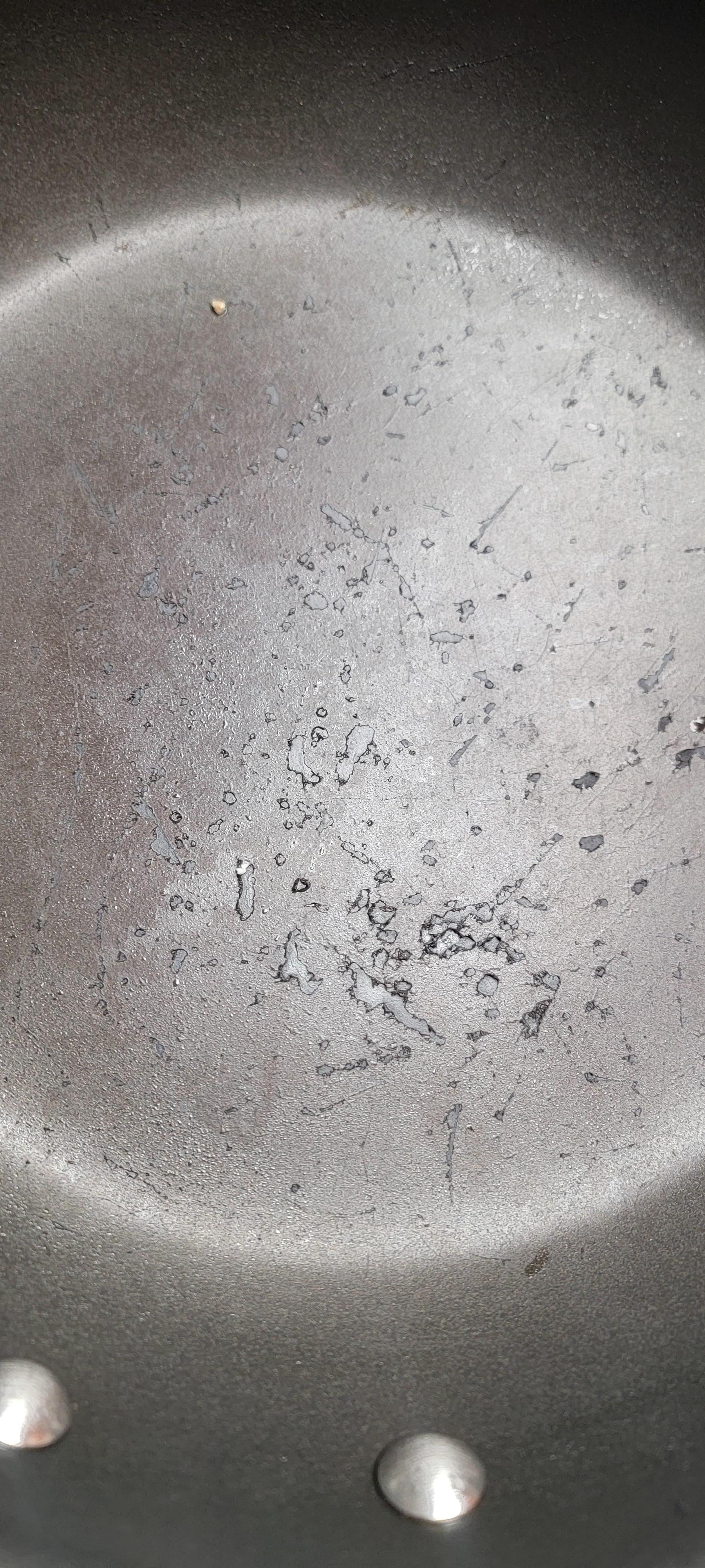 Nonstick coating coming off