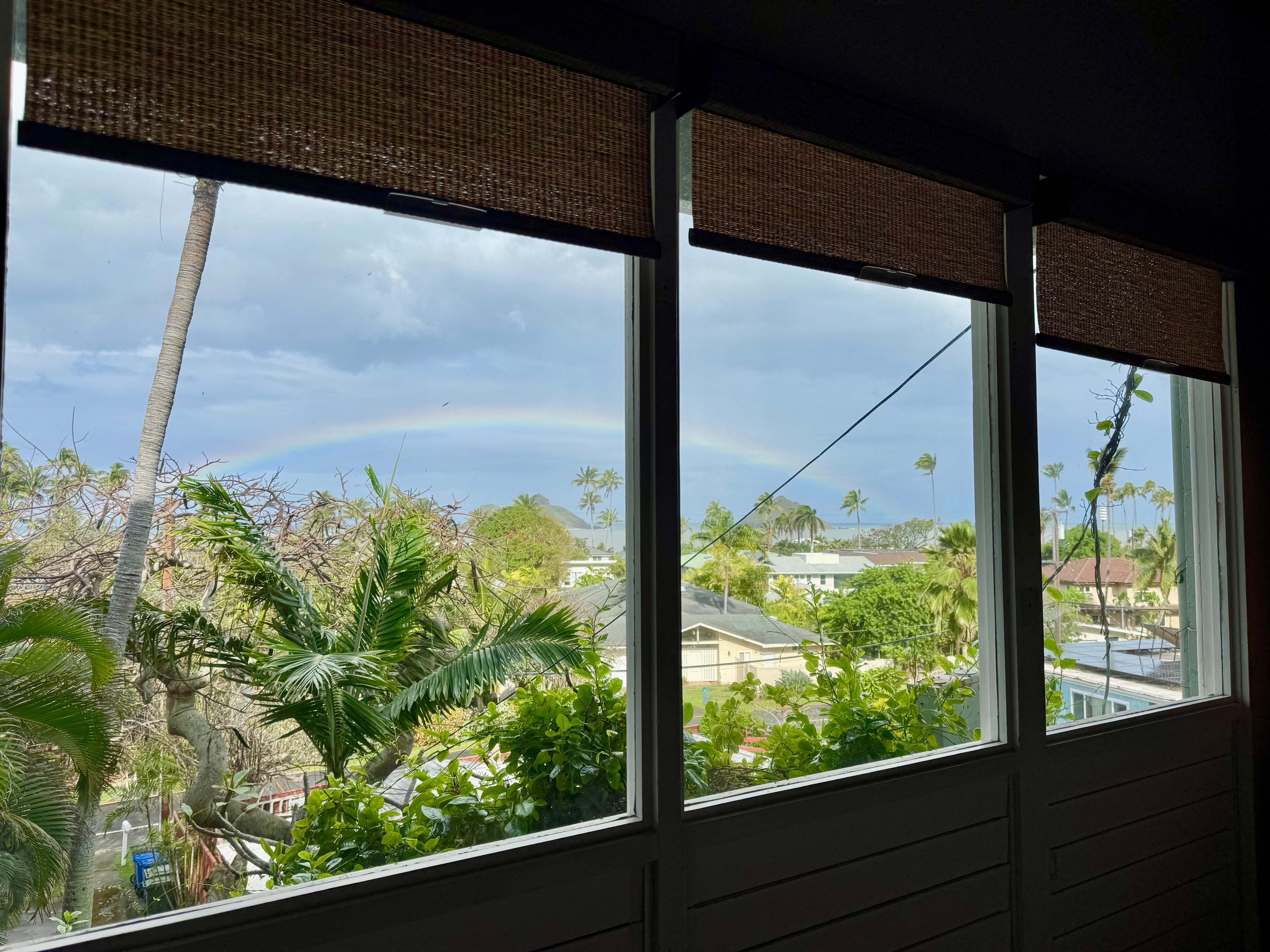 View from the bedroom 