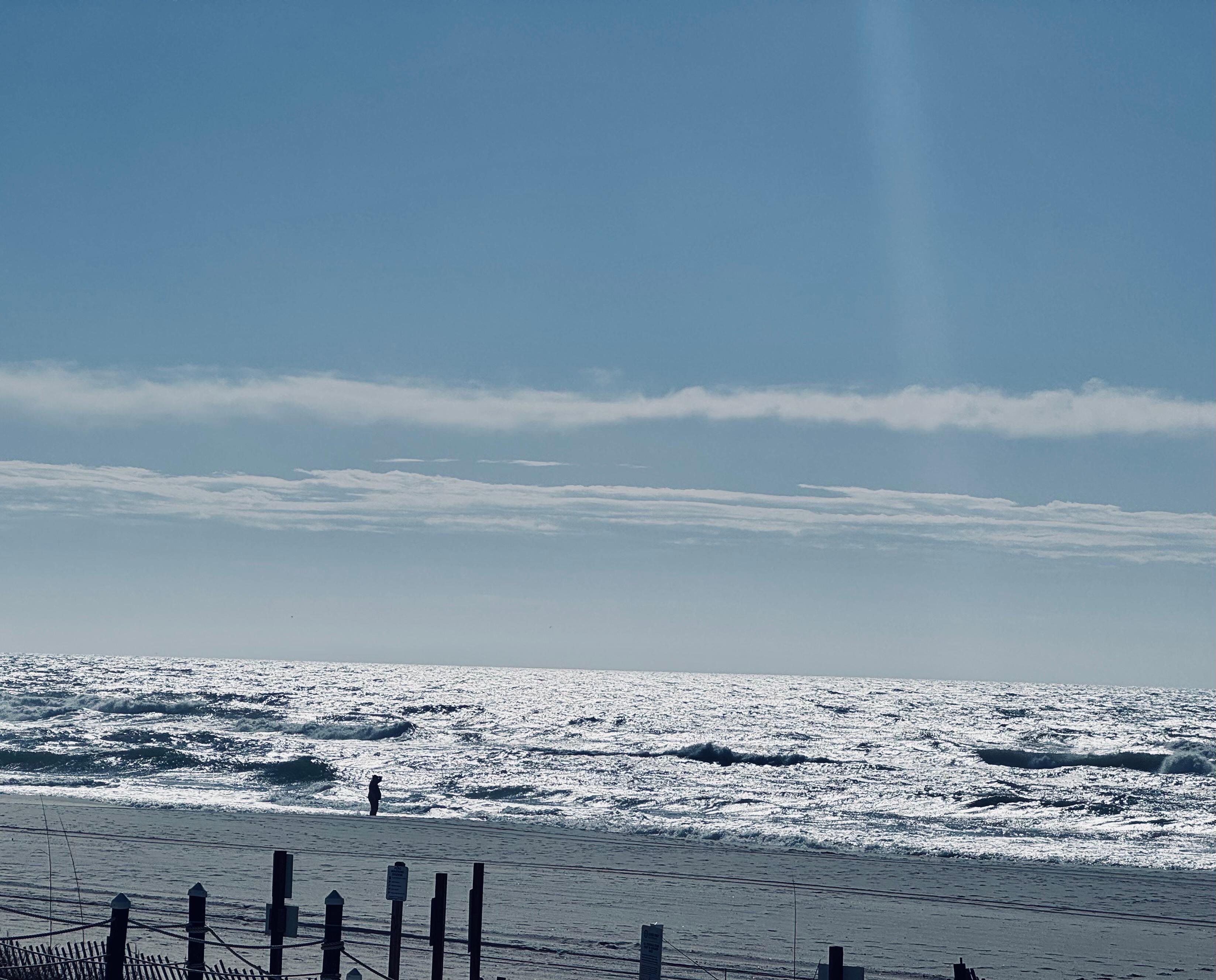 Out the front door view