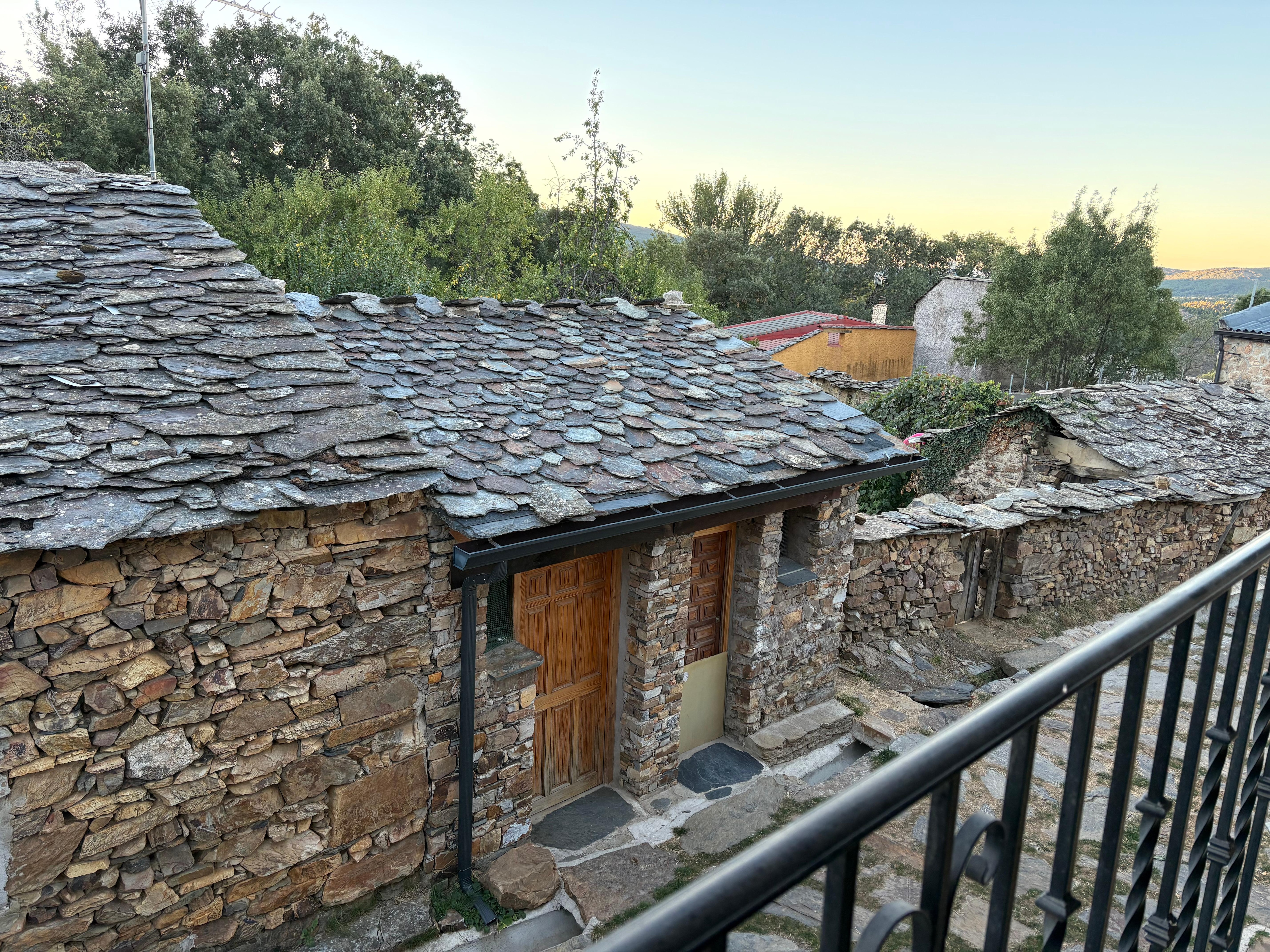 Vistas desde la habitación de dos camas 