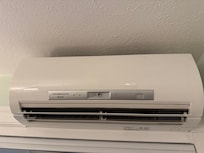 The AC unit that we could not get to turn on for the life of us.