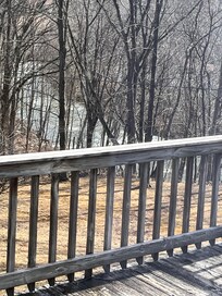 Standing on the deck So relaxing