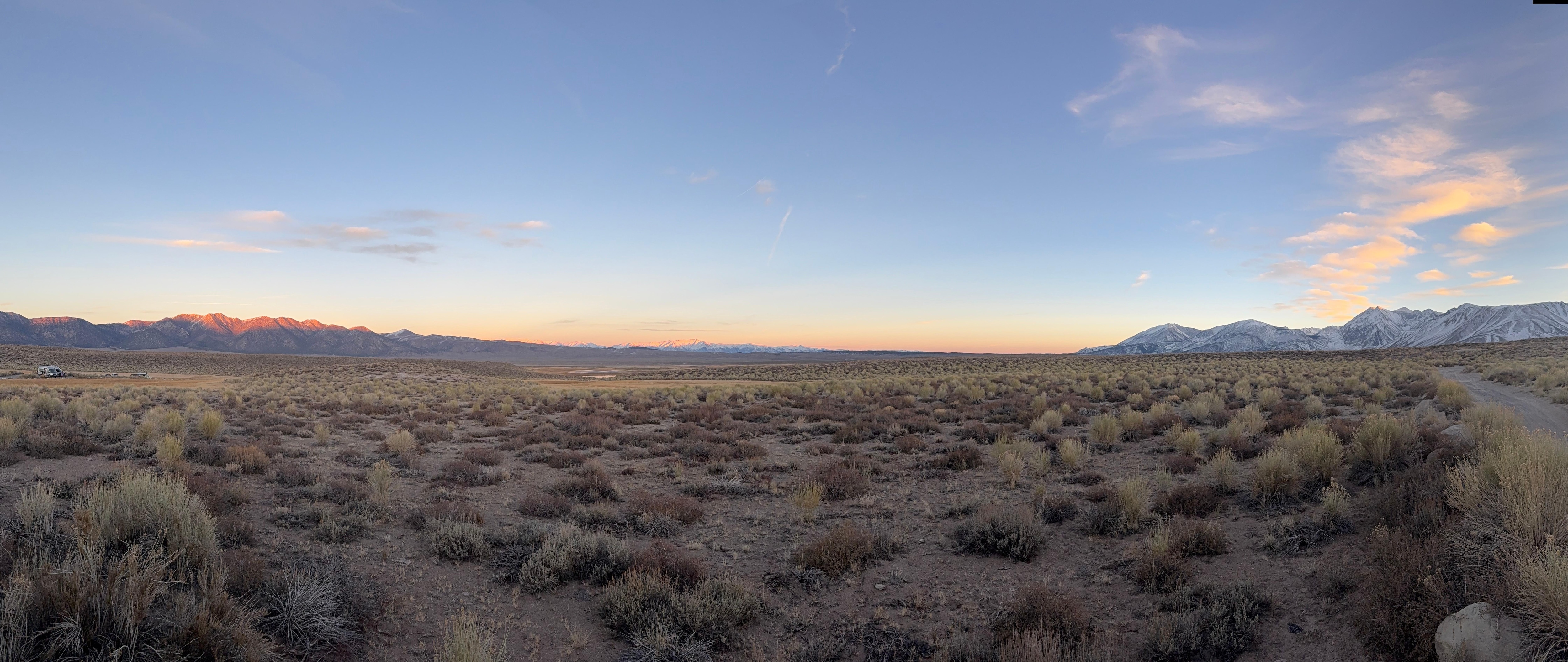 On the way to Mammoth just right outside of Bishop. 