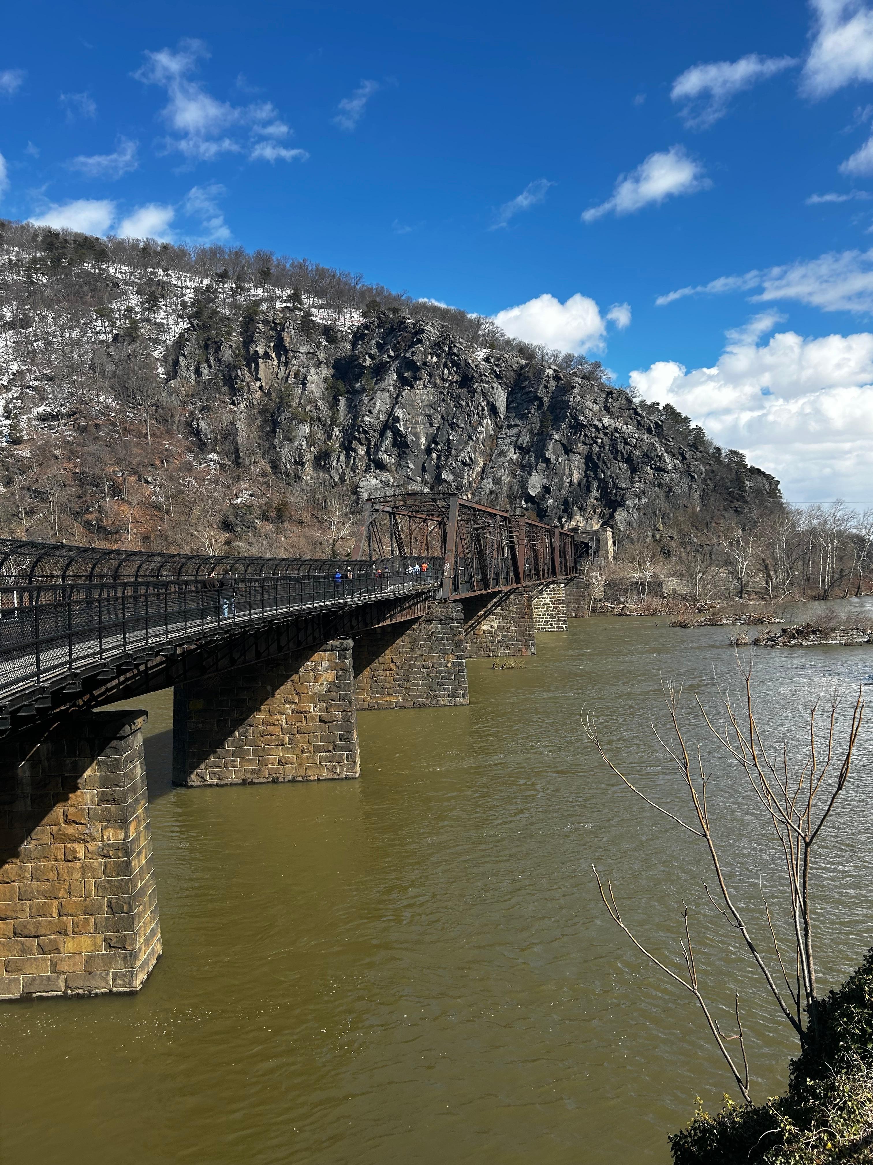 Harper Ferry Train Bridge and walkway 