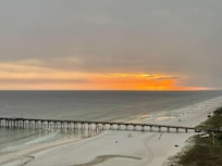 Sunset from balcony