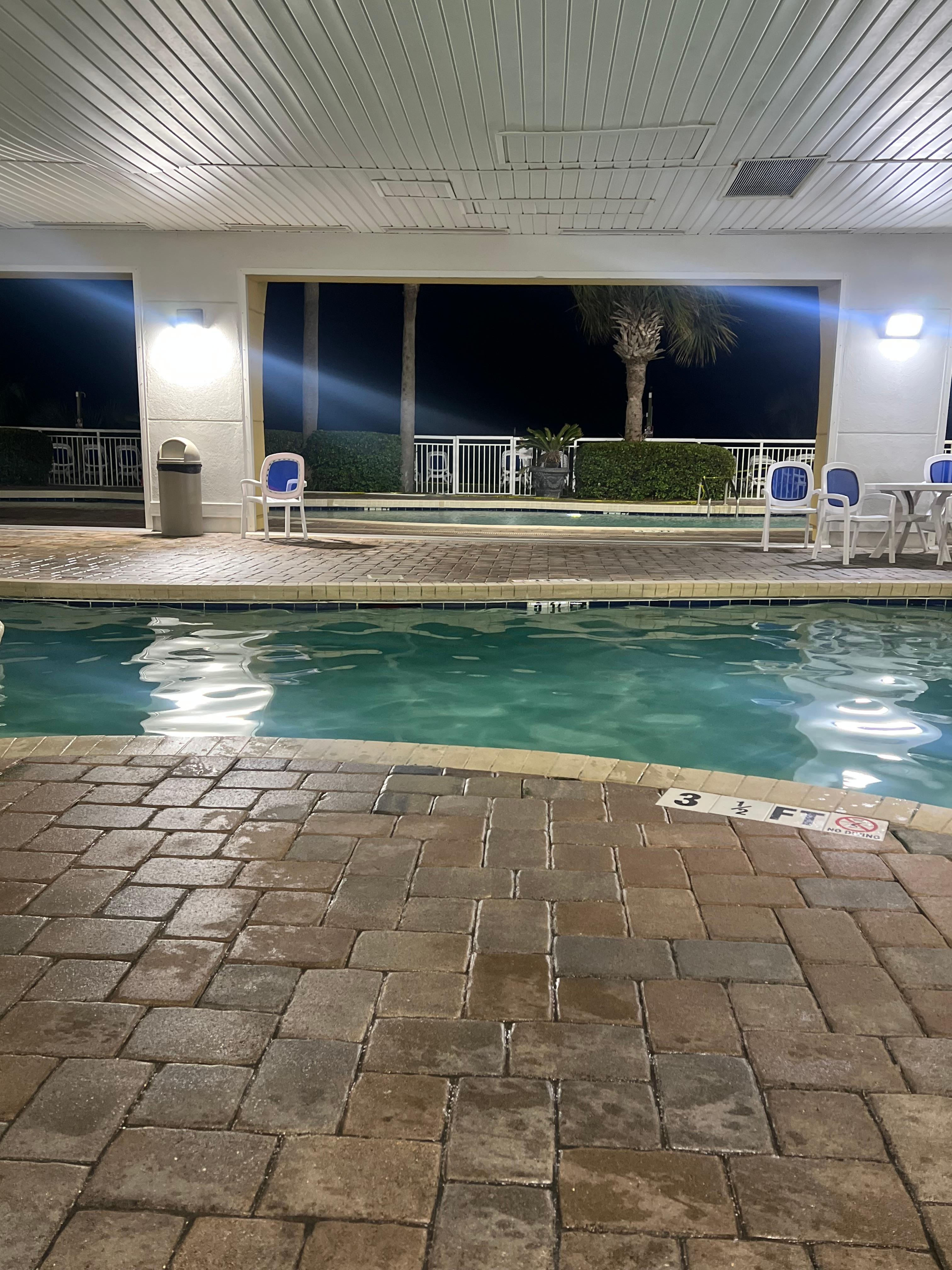 Pool area