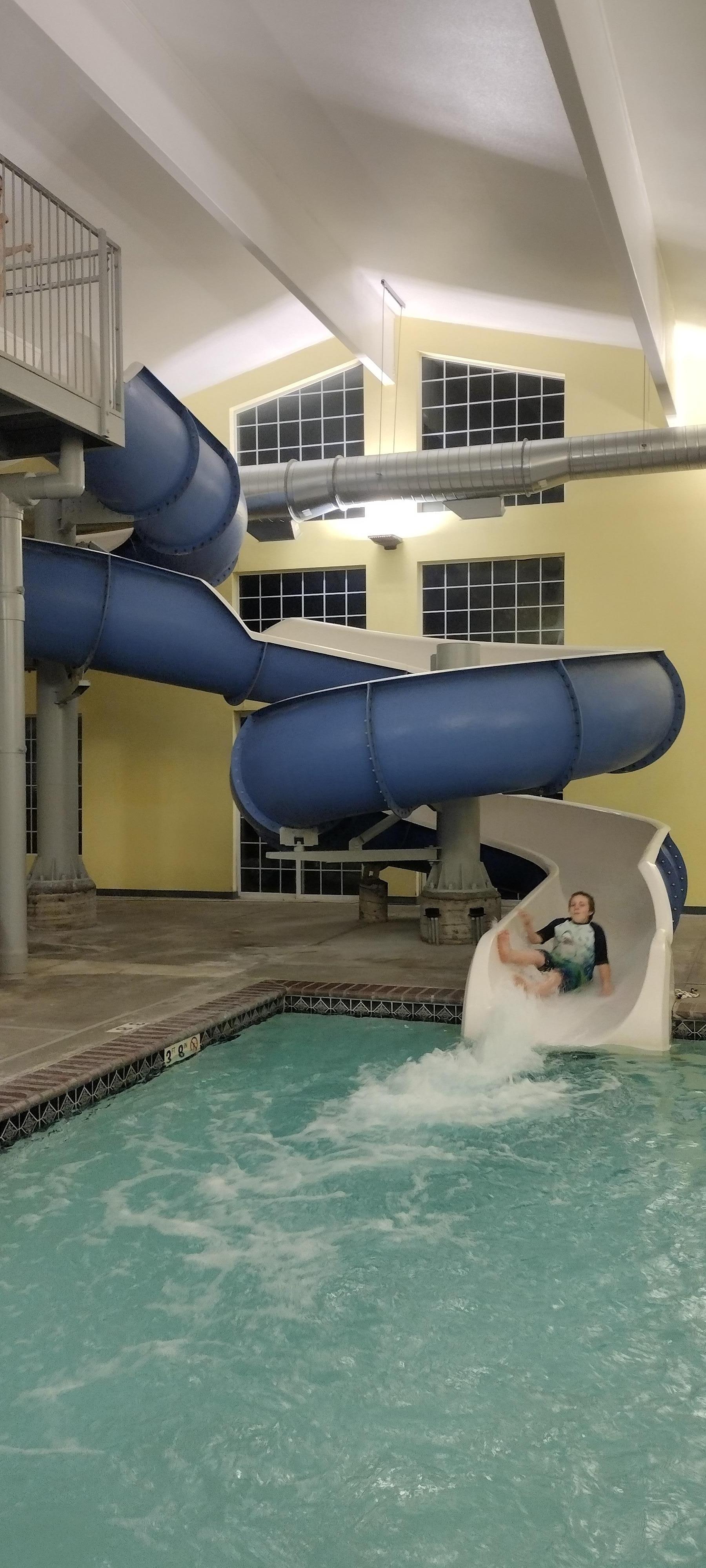 Water slide!