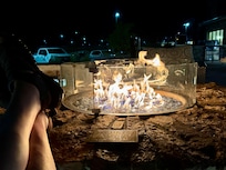 The fire pit was so relaxing!